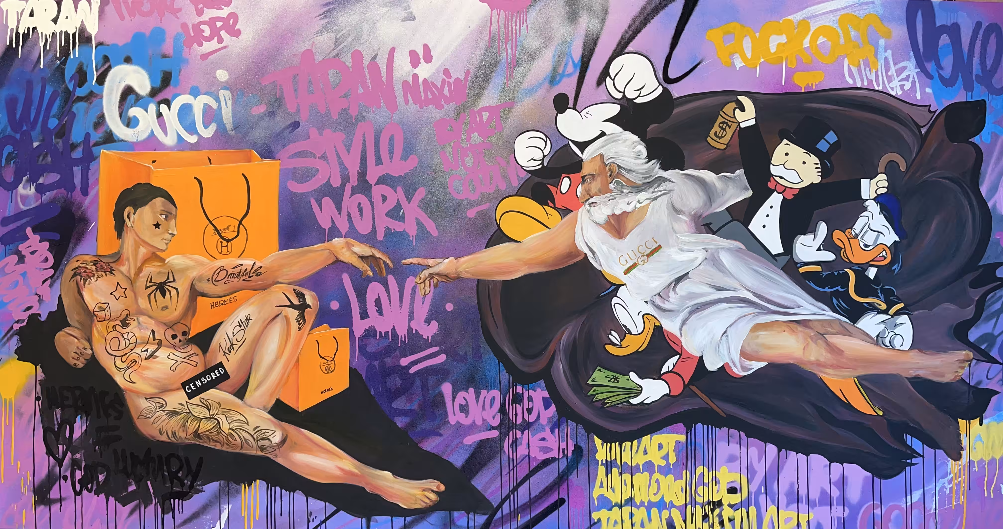 Creation of modern Adam
