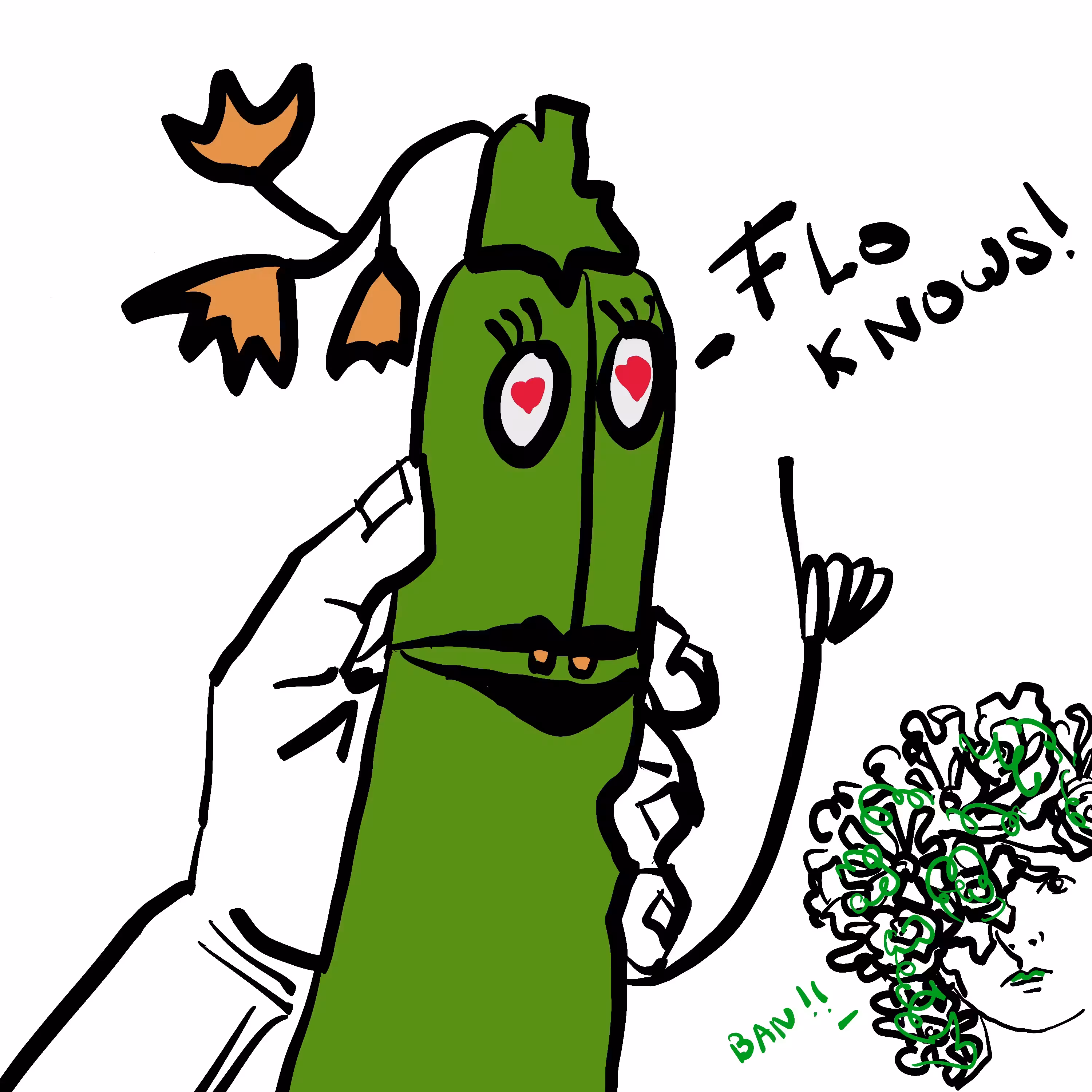 Flo knows zucchini (special edition)