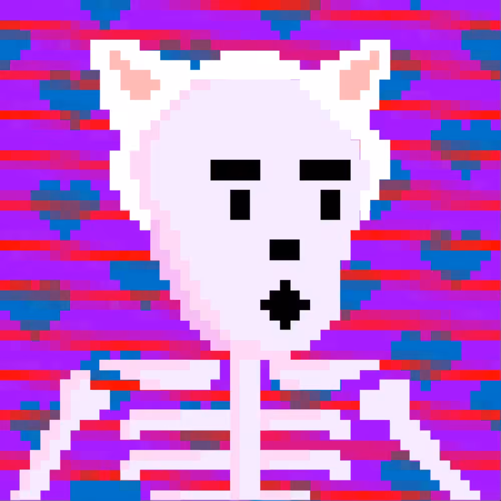 PIXEL SKULLETTI 1 #212