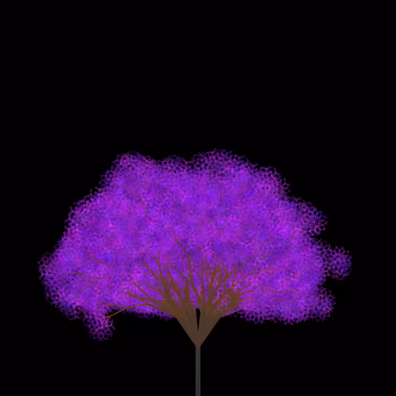snowflake tree #3