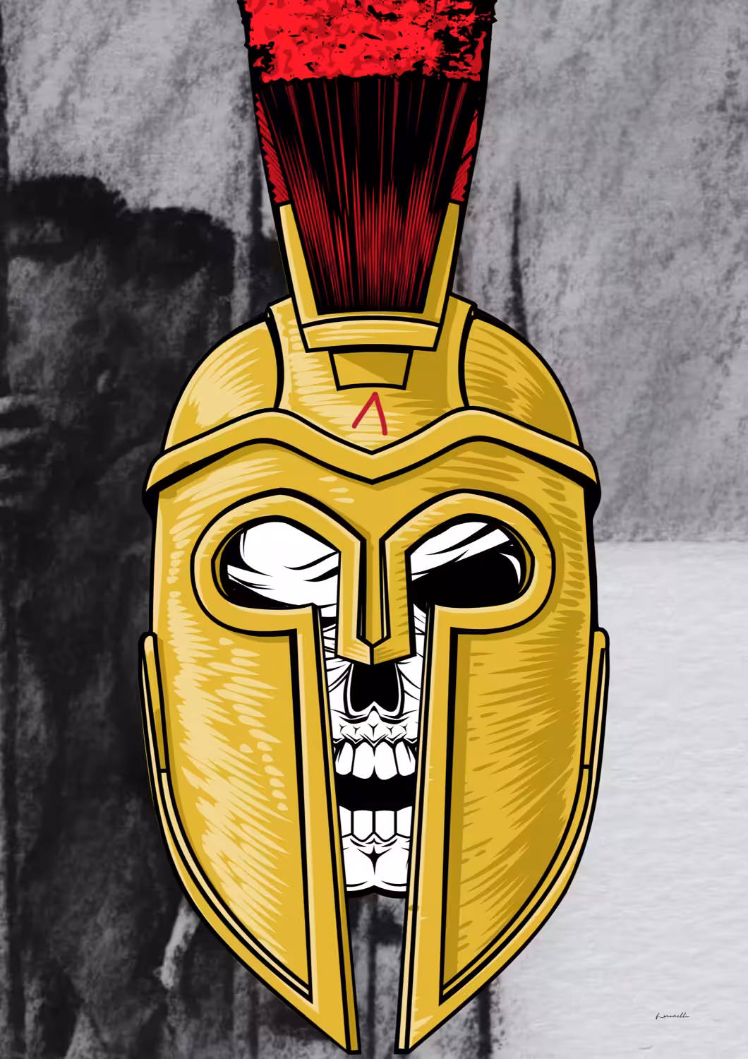 Mr. Skull The Spartan