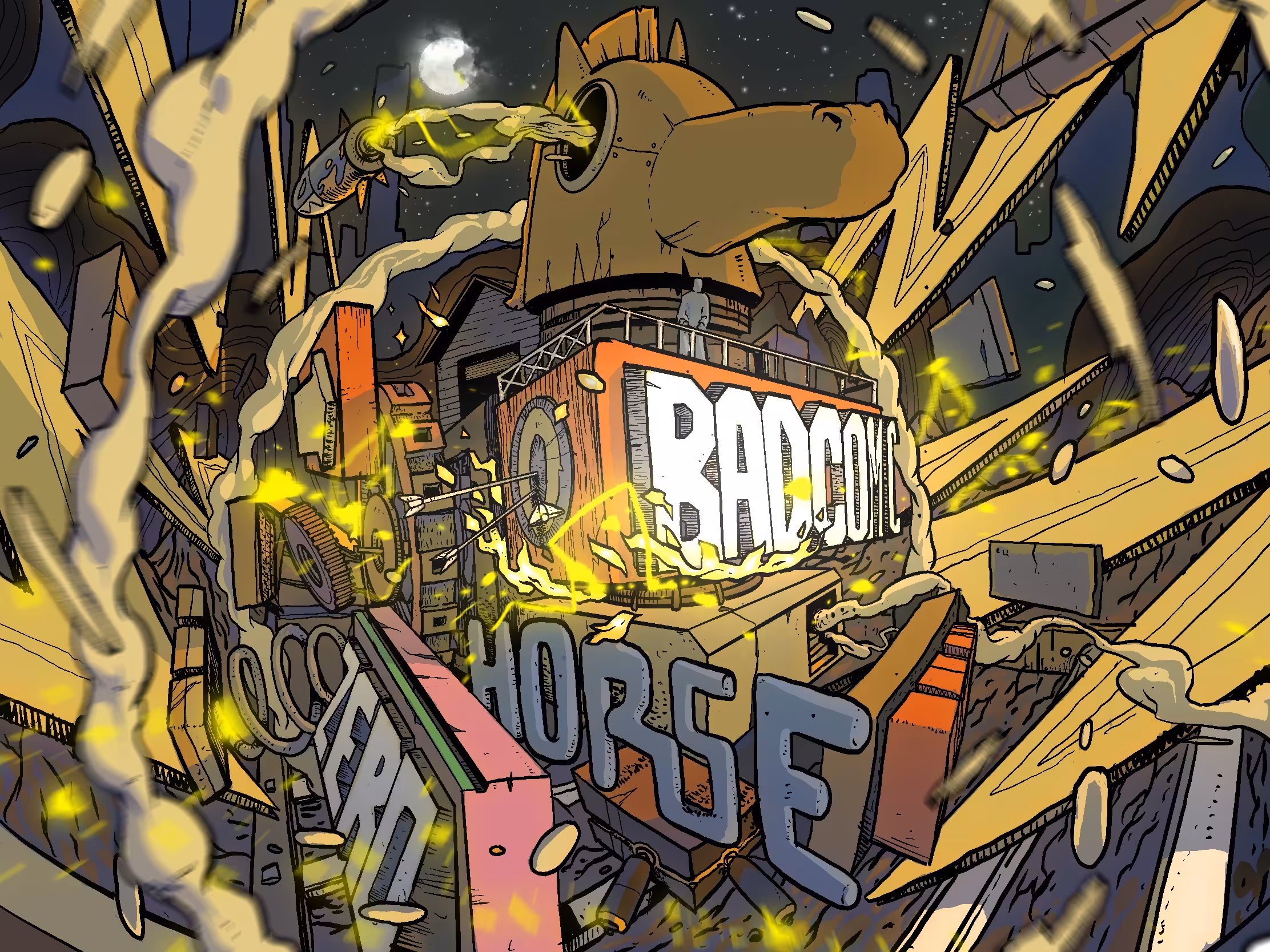 Train to Horse town