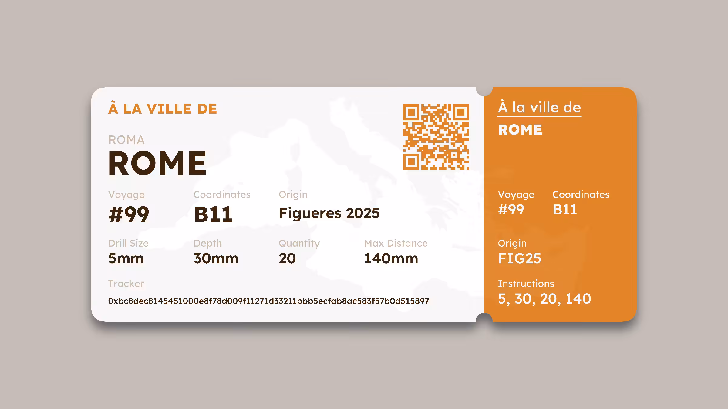 À la ville de #99