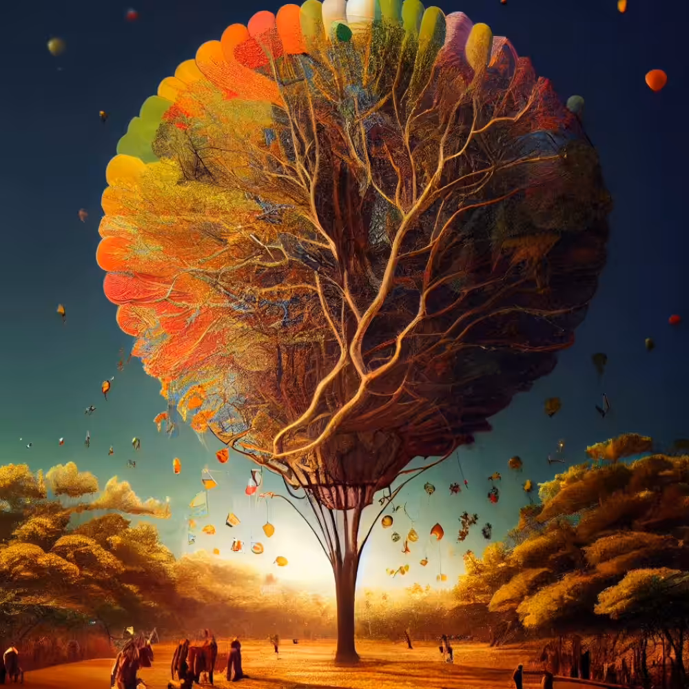 Happy tree