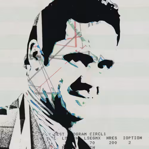THE GENERATIVE PORTRAIT COLLECTION OF ROBERT MALLARY: Generative Portrait of Robert Mallary #286