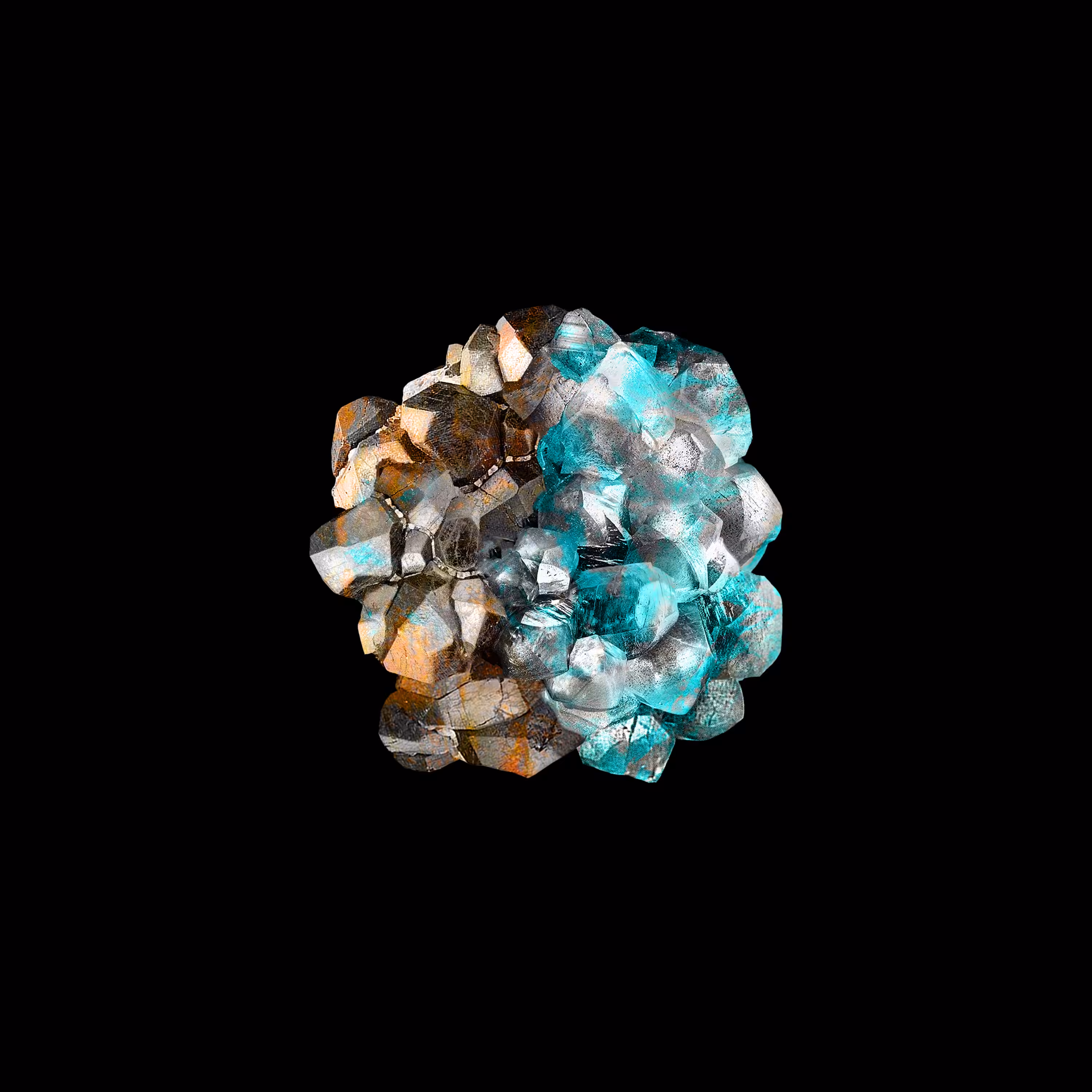 Namibian American (Smithsonite & Almandine)
