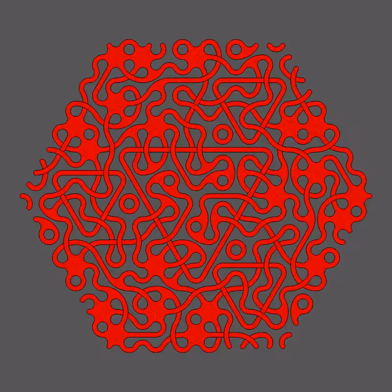 Threefold Symmetry - Dark Variations #511