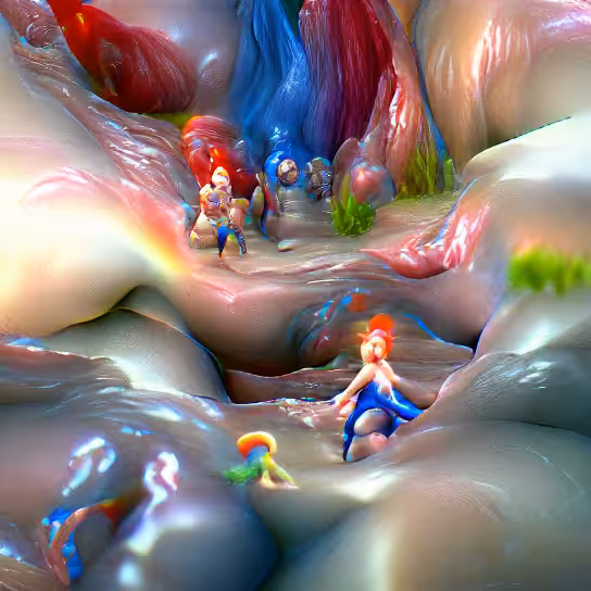 #67/4999 Metadimensional Image - Monster Naïve Gelatine
