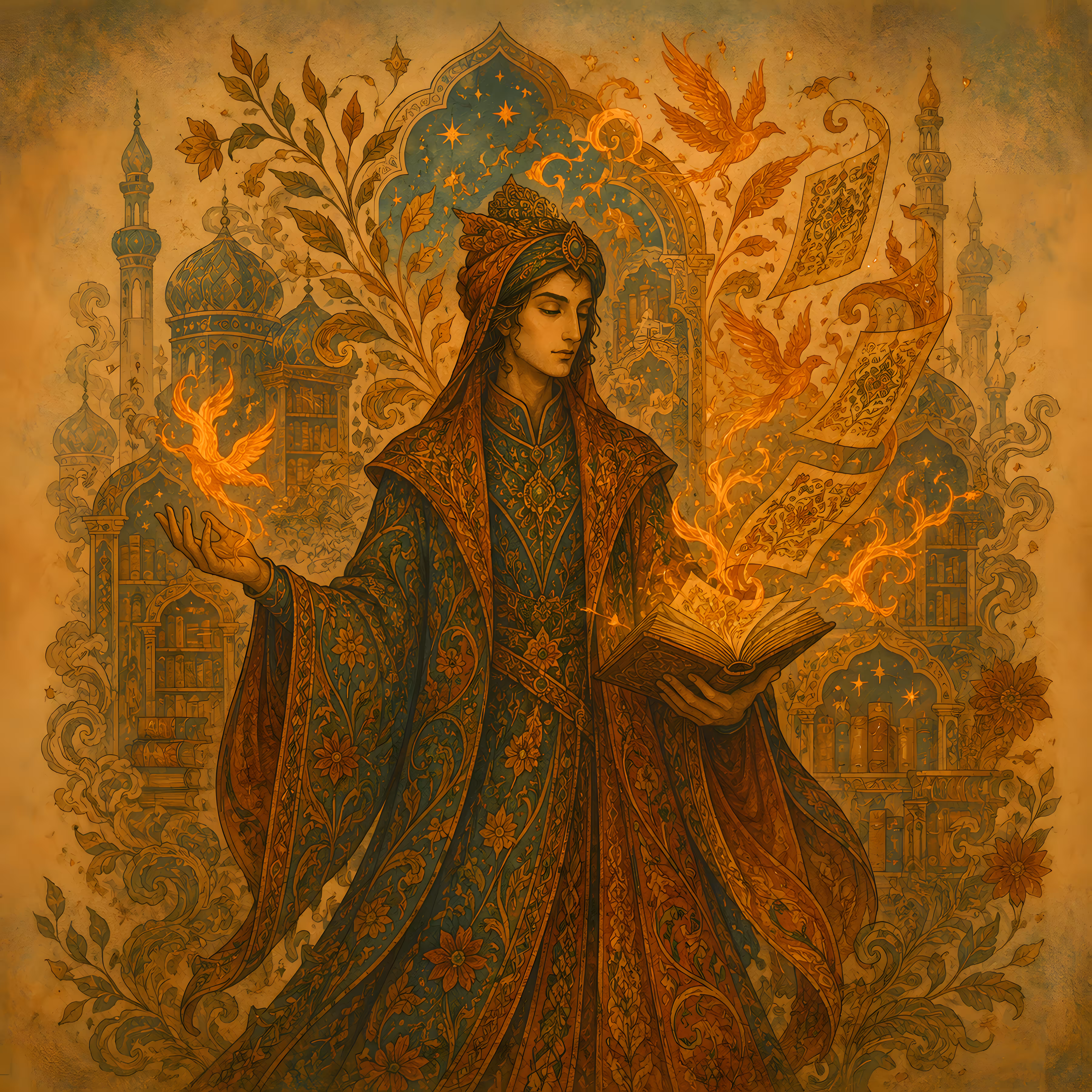 Azariel, Keeper of the Ember Library