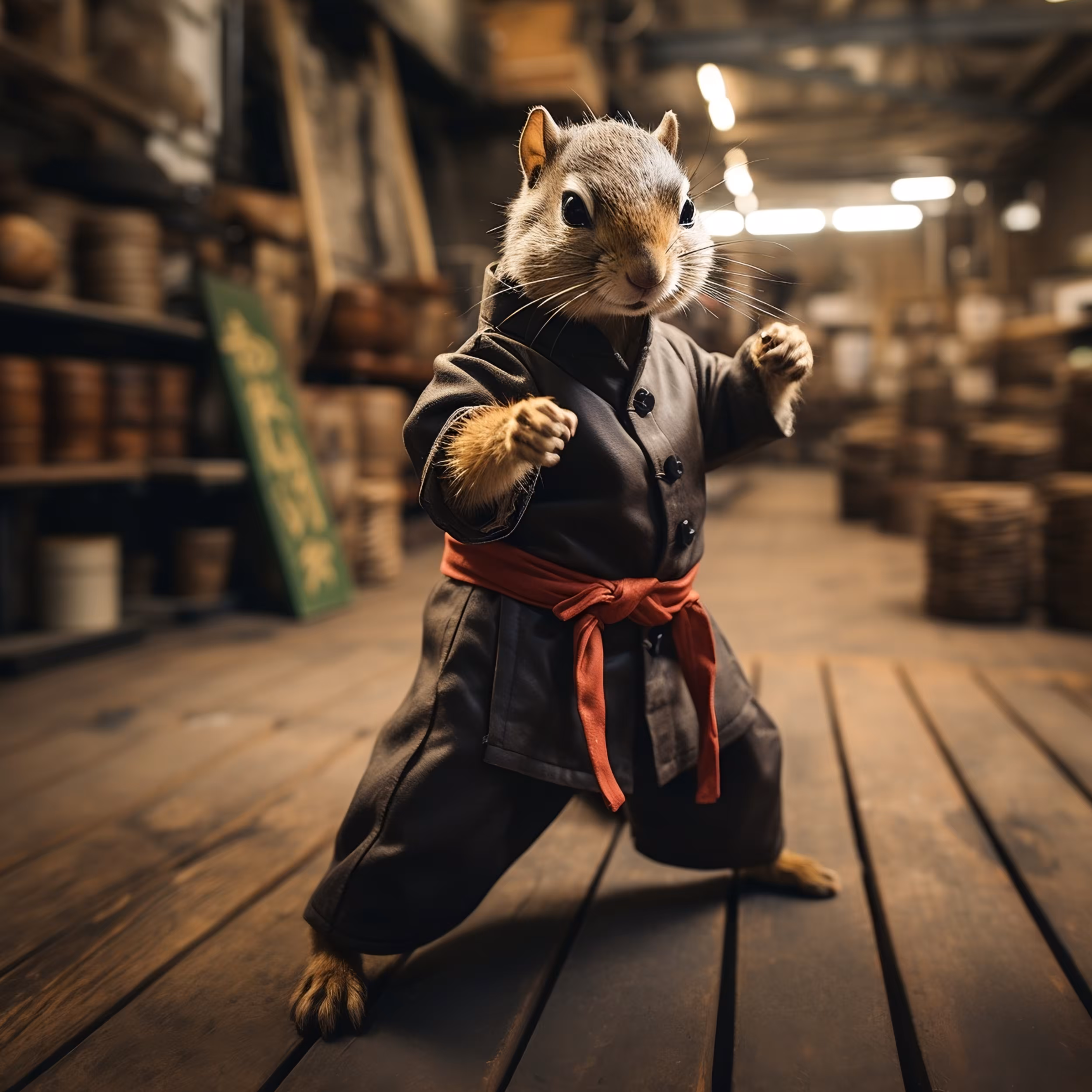 #8 - Squirrel Kune Do