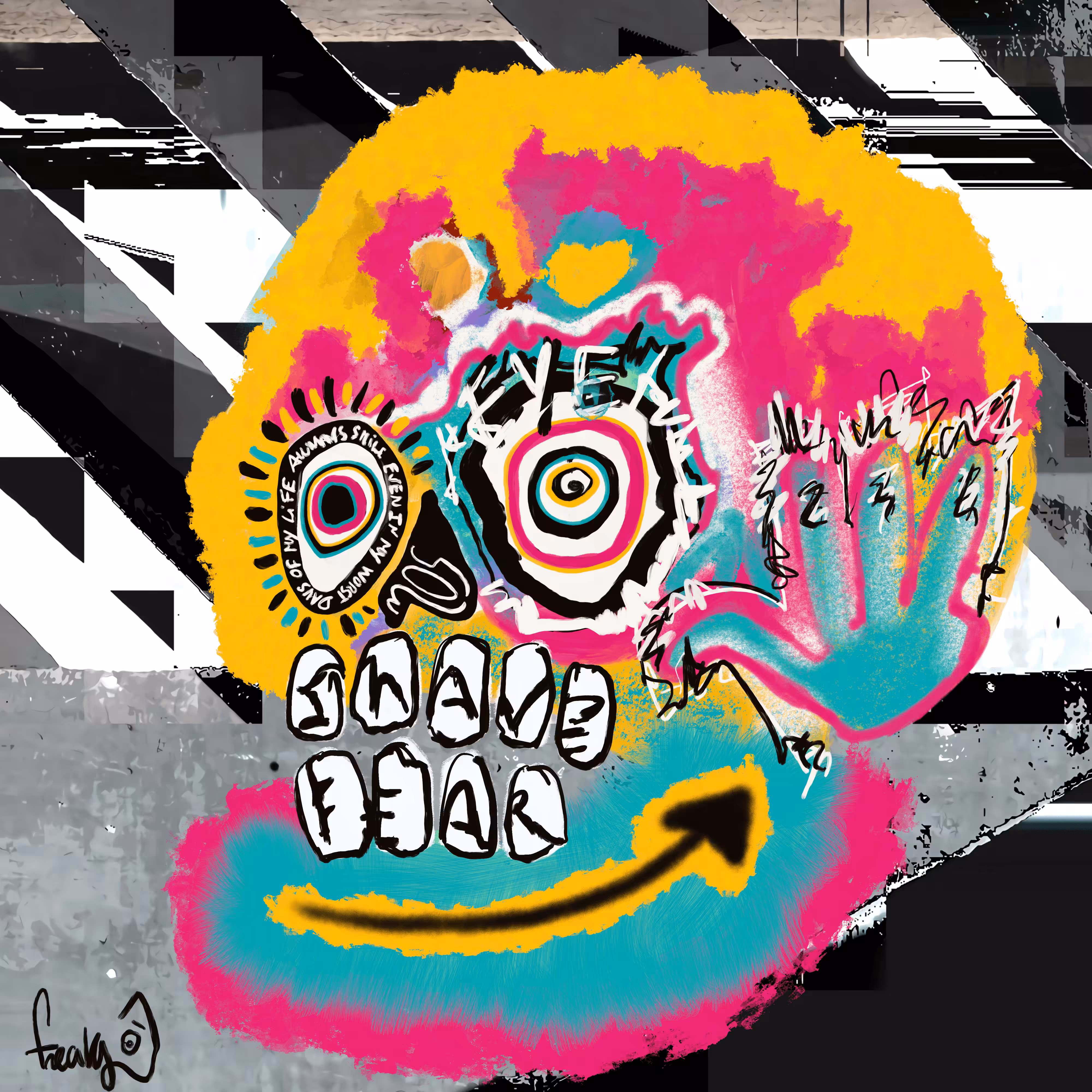 3# SMIKEY SKULL