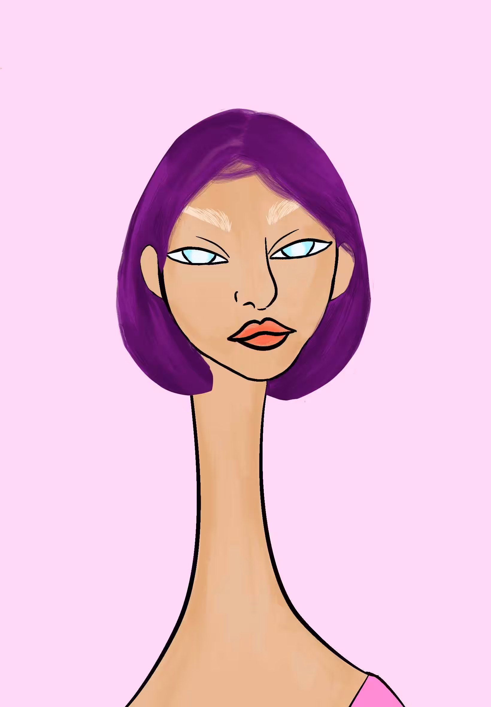 Long Neckie Ladies: Long Neckie Lady #2515