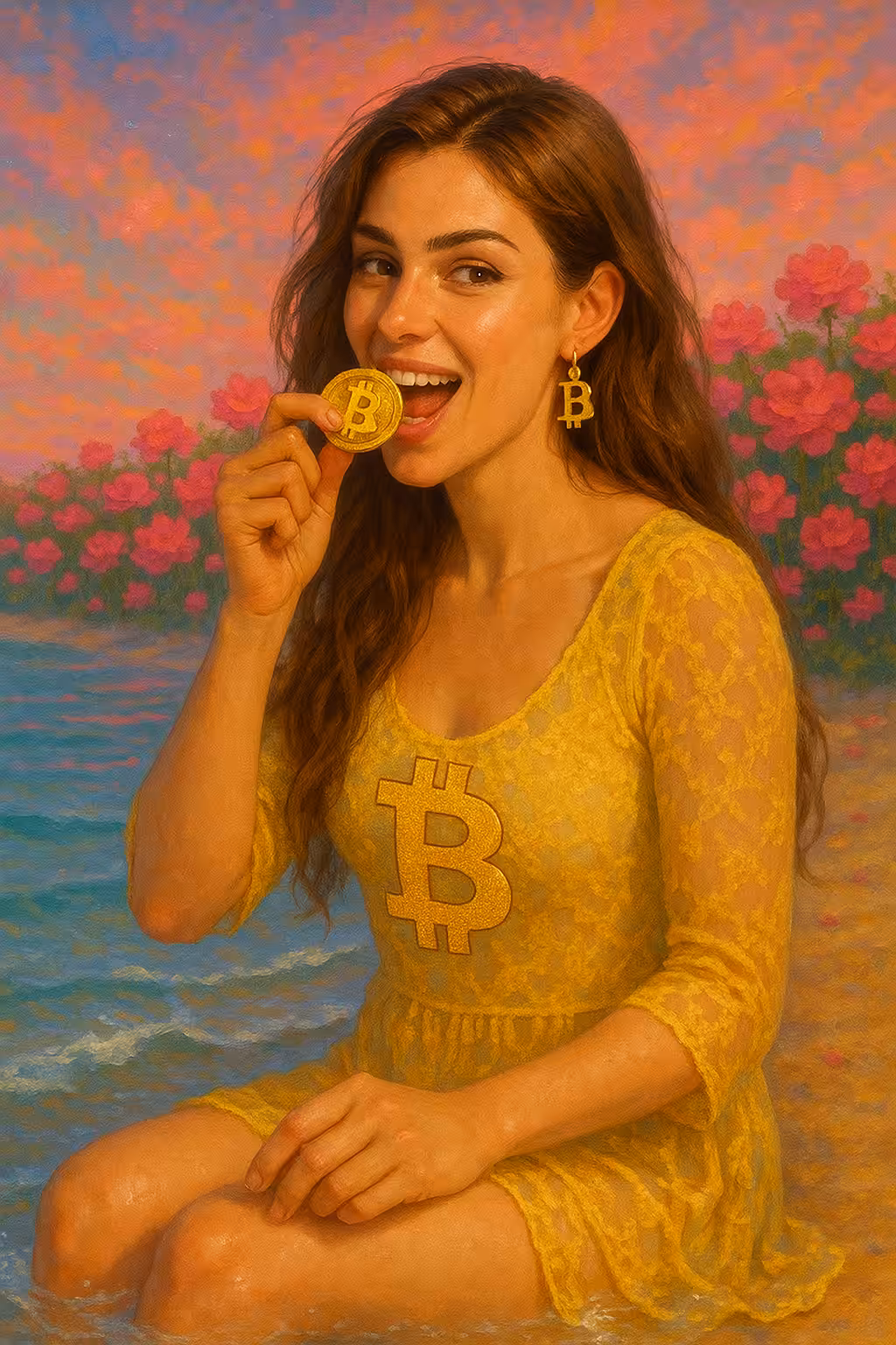 Bitcoin girl