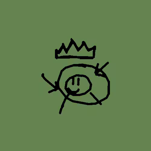 Basquiat Doodles: Basquiat #1797