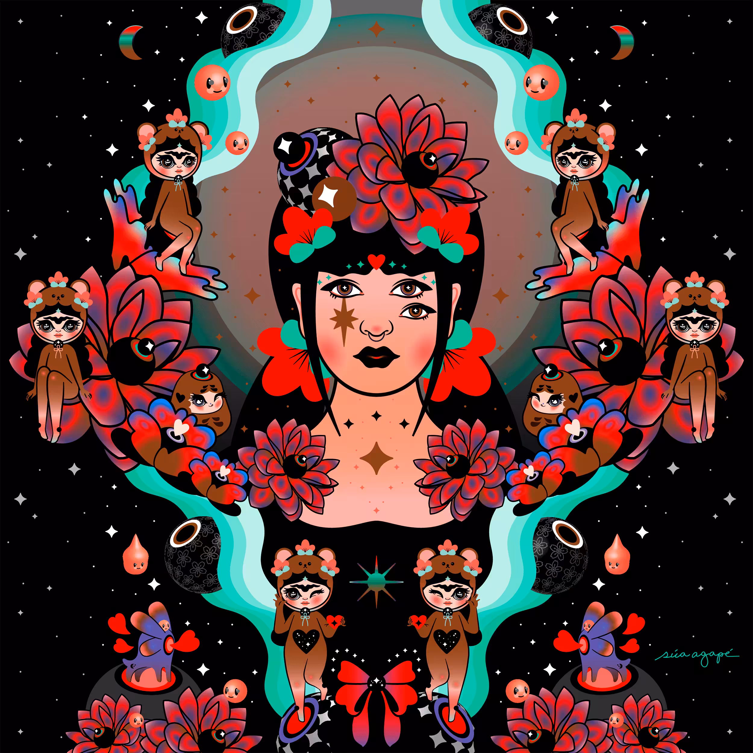 ✦ Bear Galactic Queen