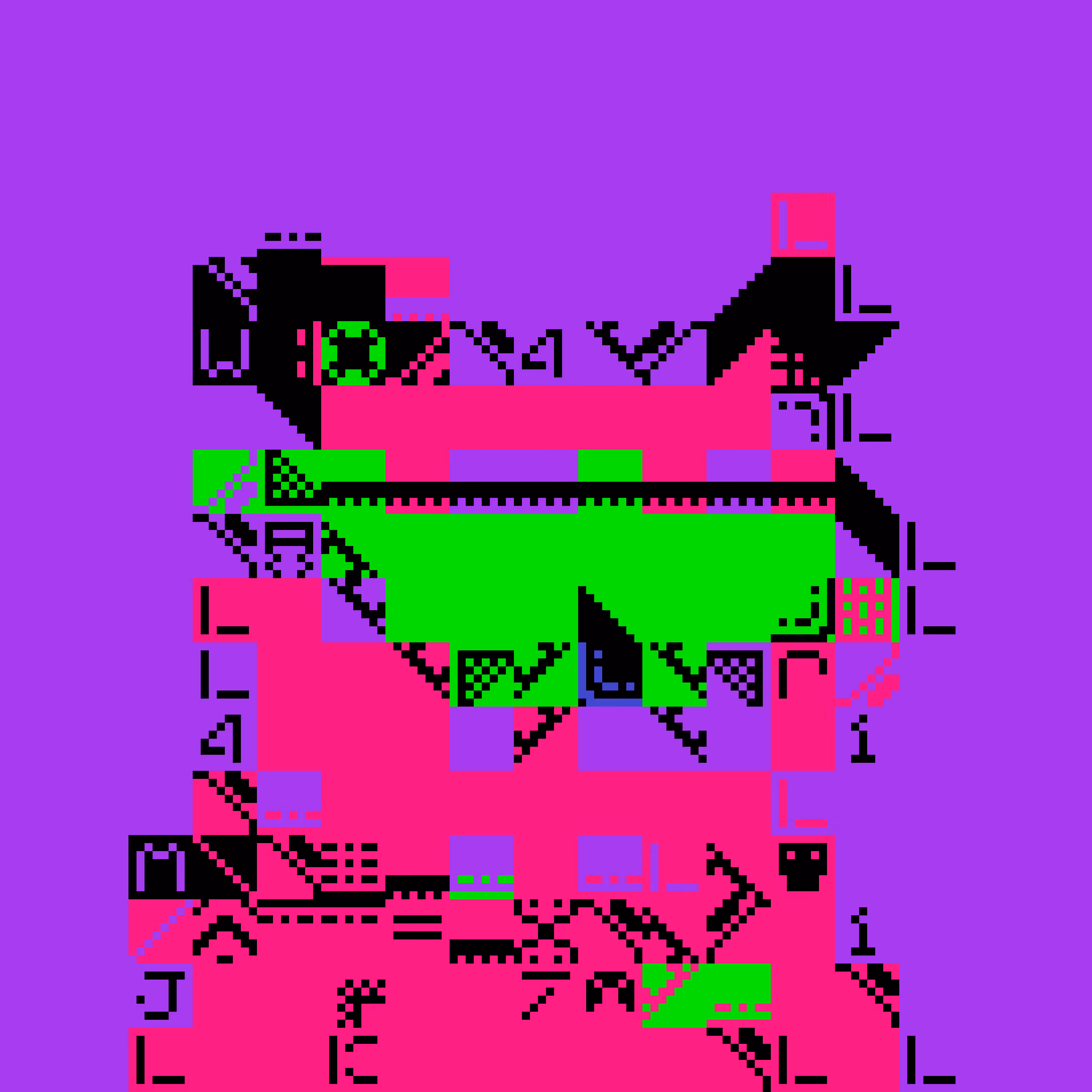 MIGGLES ON ASCII: UncannyMeow