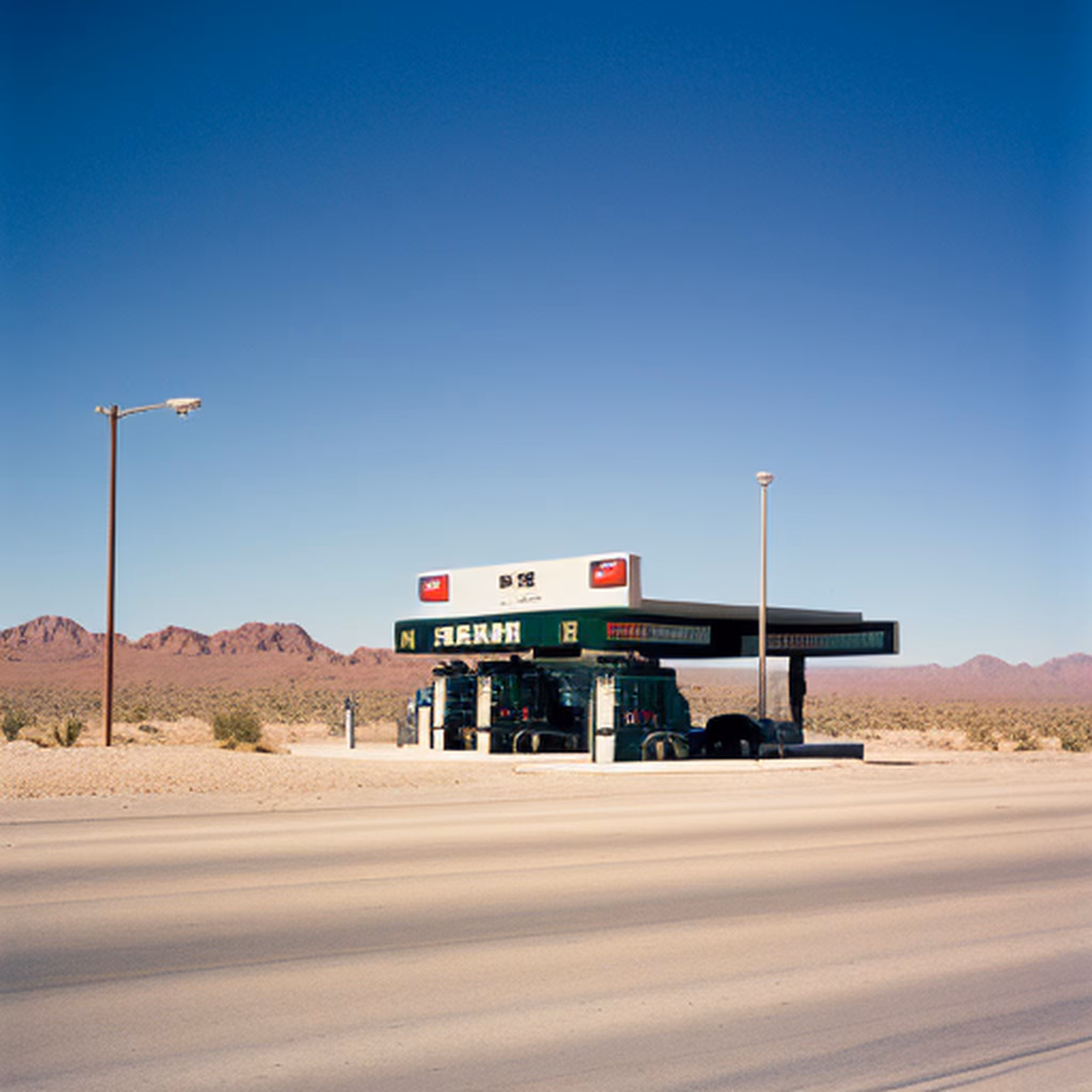 Mirages in the desert #3