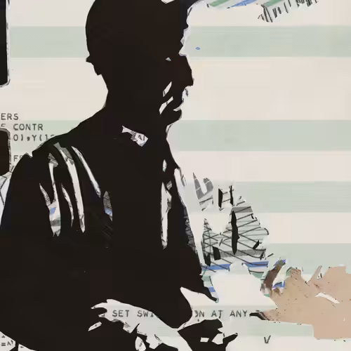THE GENERATIVE PORTRAIT COLLECTION OF ROBERT MALLARY: Generative Portrait of Robert Mallary #417