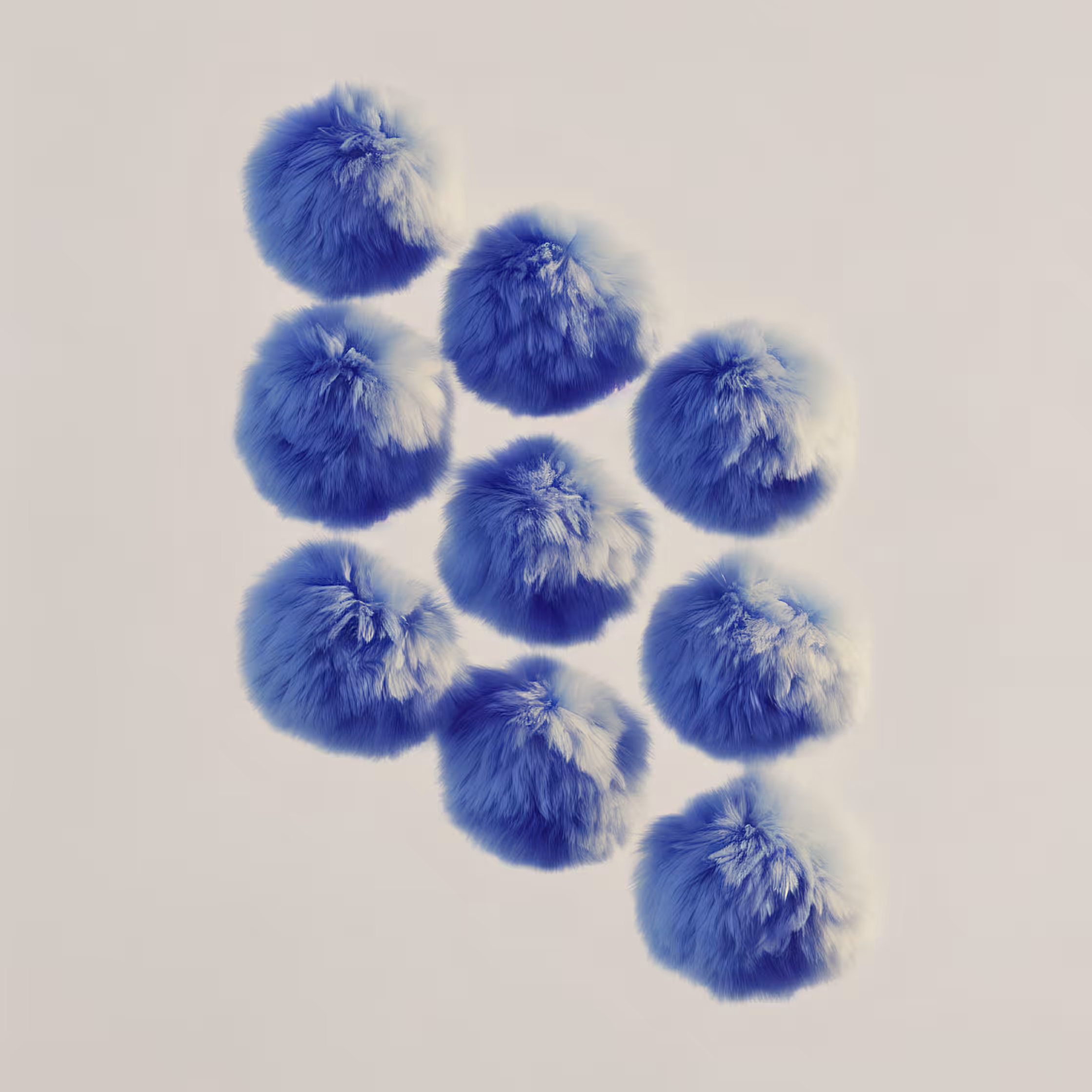Fluffy Mesh Painting 006 