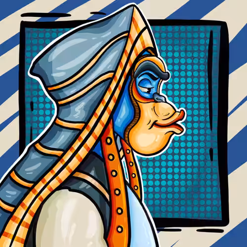 Monkey Mask # 59