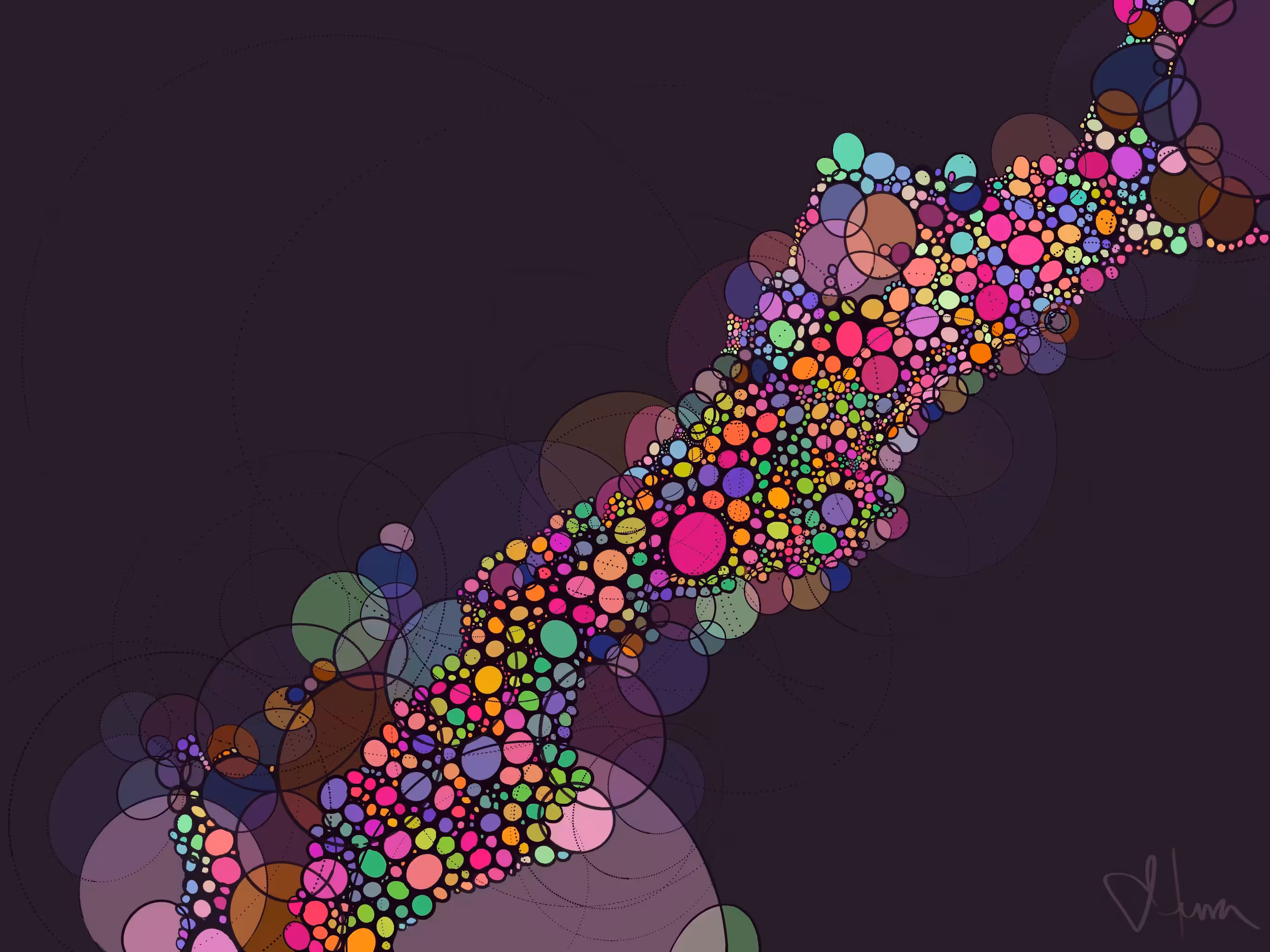 Bubbles 1 - Dark