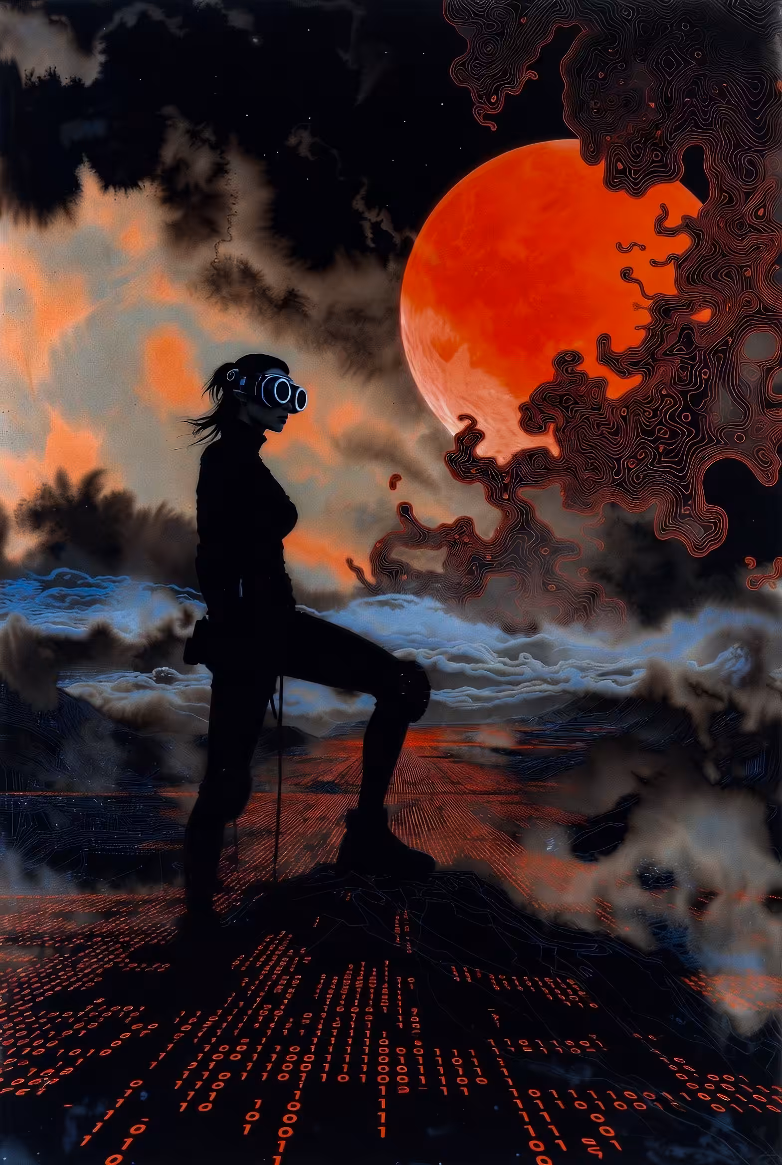 Witness Beneath a Red Moon