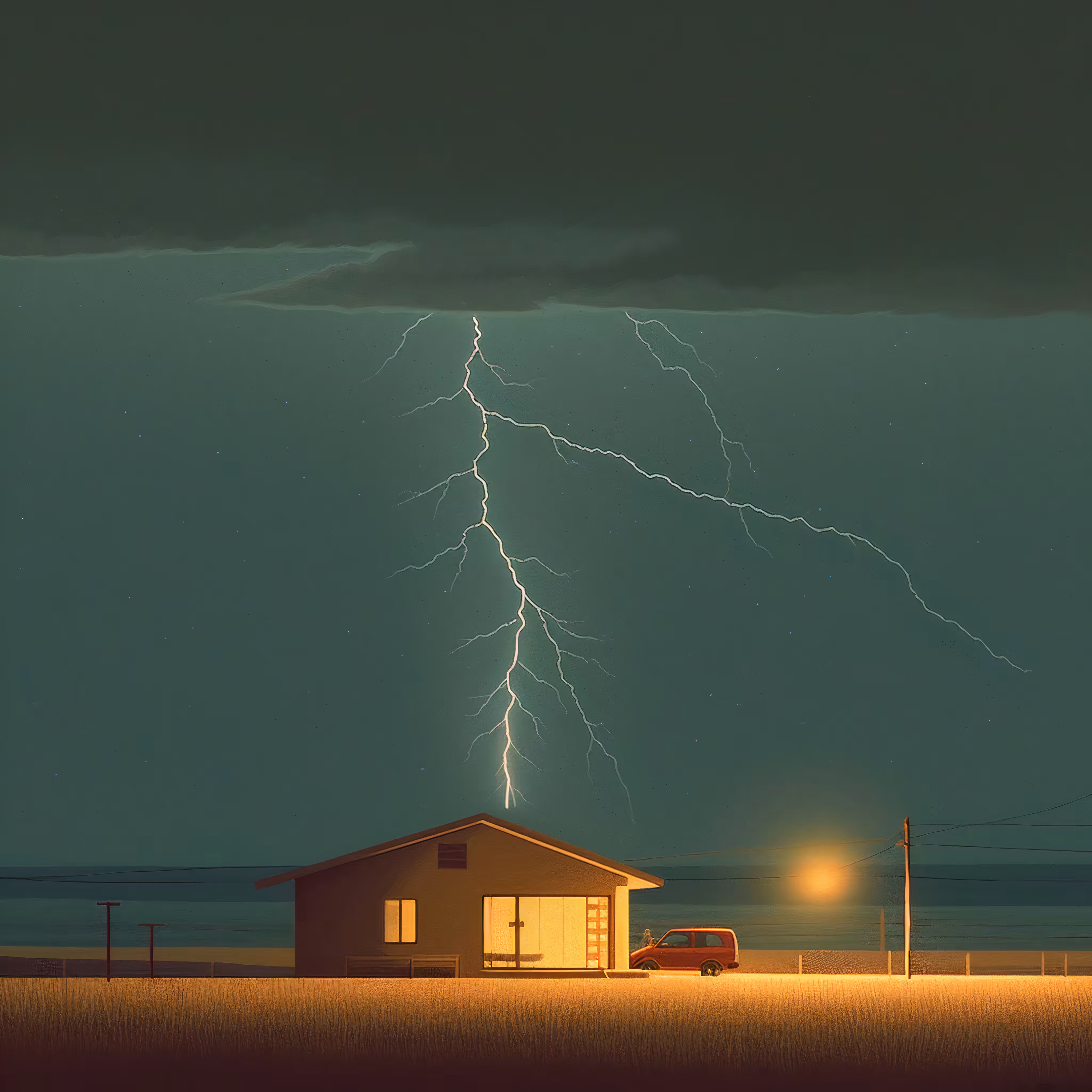 Thunderstorm at Night