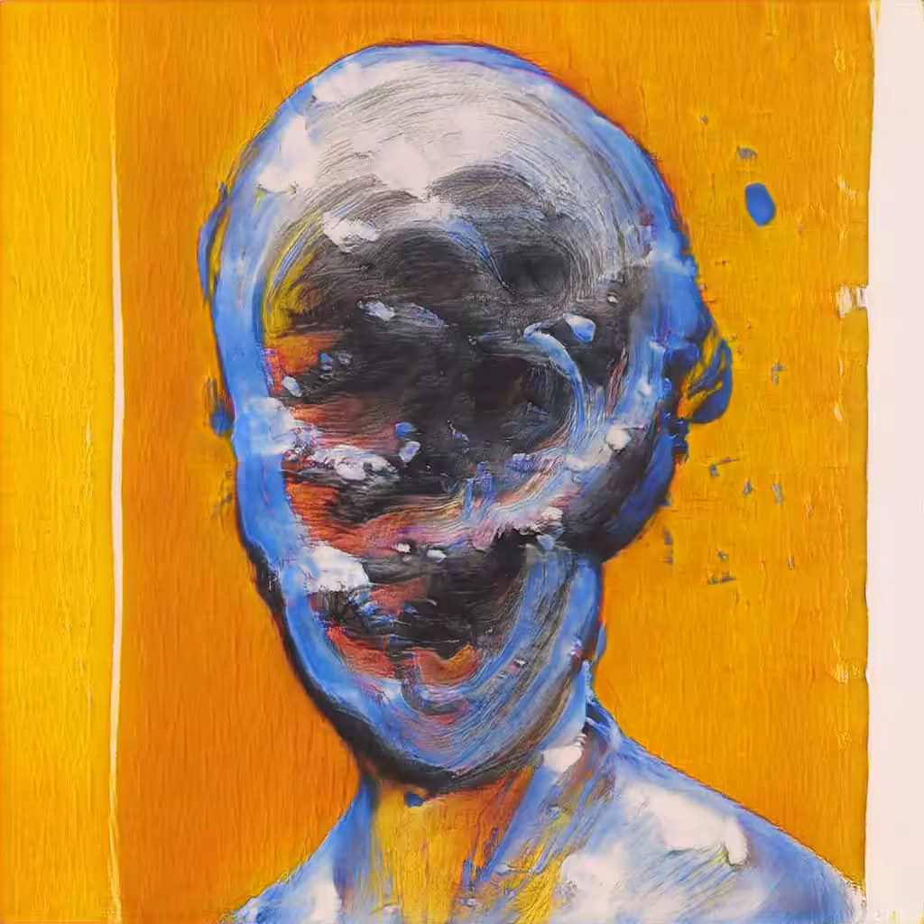 Identity Crisis XVIII - AI Portrait