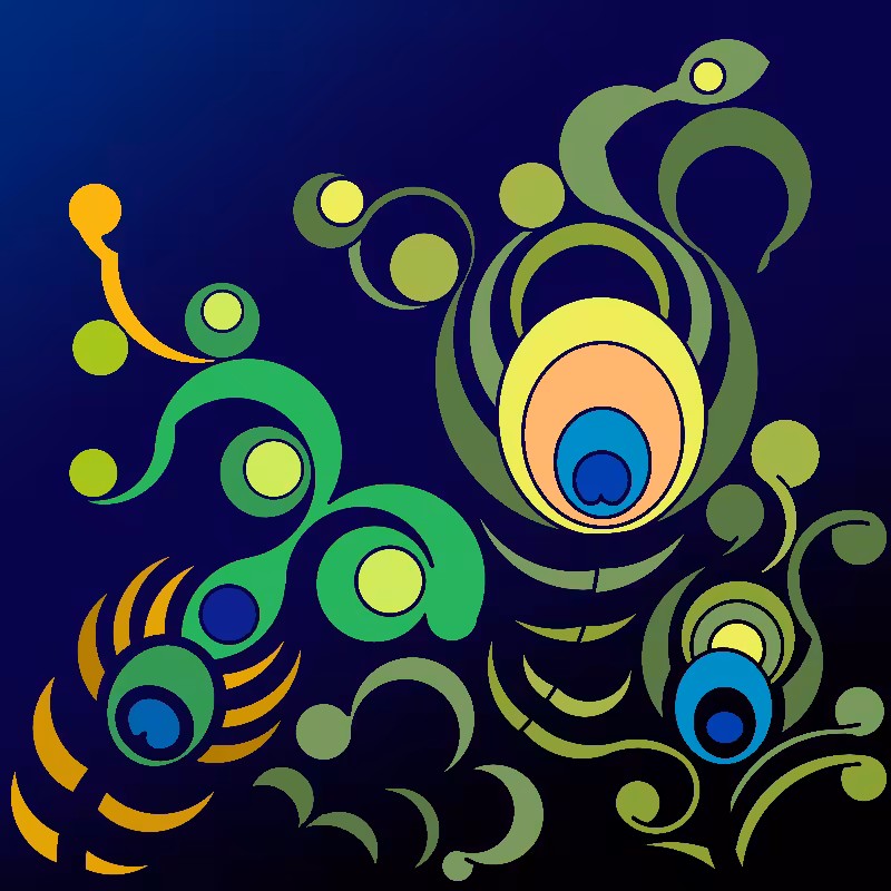Peacock Feather #8