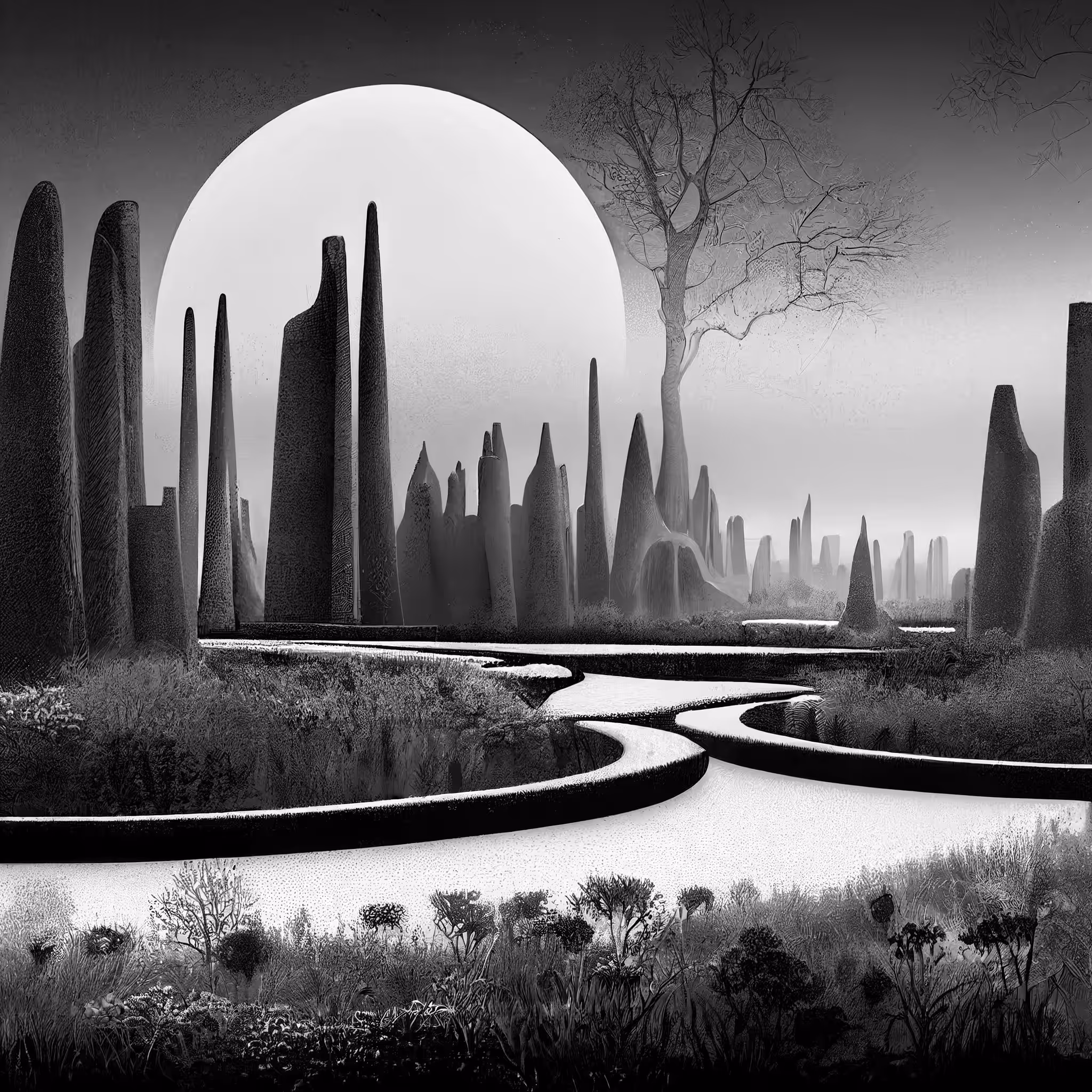 Monochrome Area #013