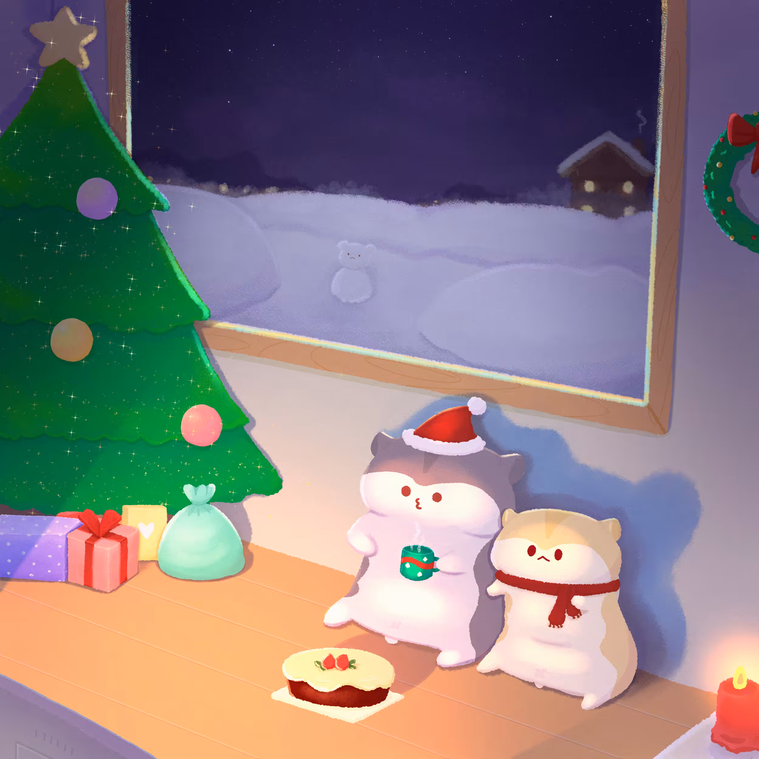 ❆ christmas night ❆
