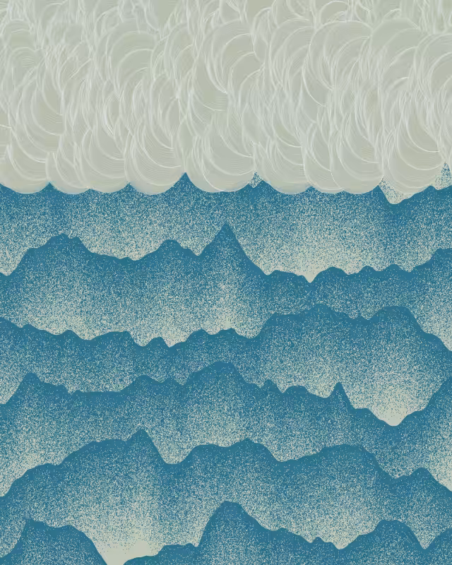 Clouds over the Mountains #139