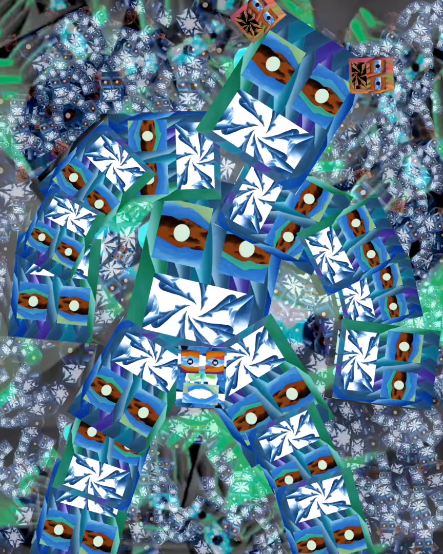 ROBO BEAR IN A NANO ROBOTS SEA