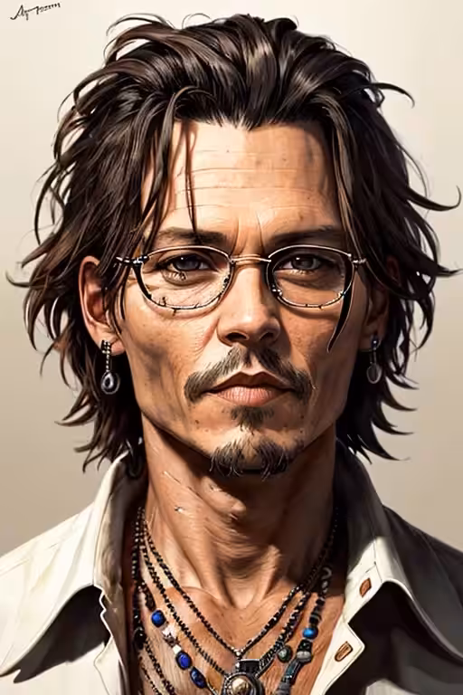 The many-faced  of Johnny Depp !