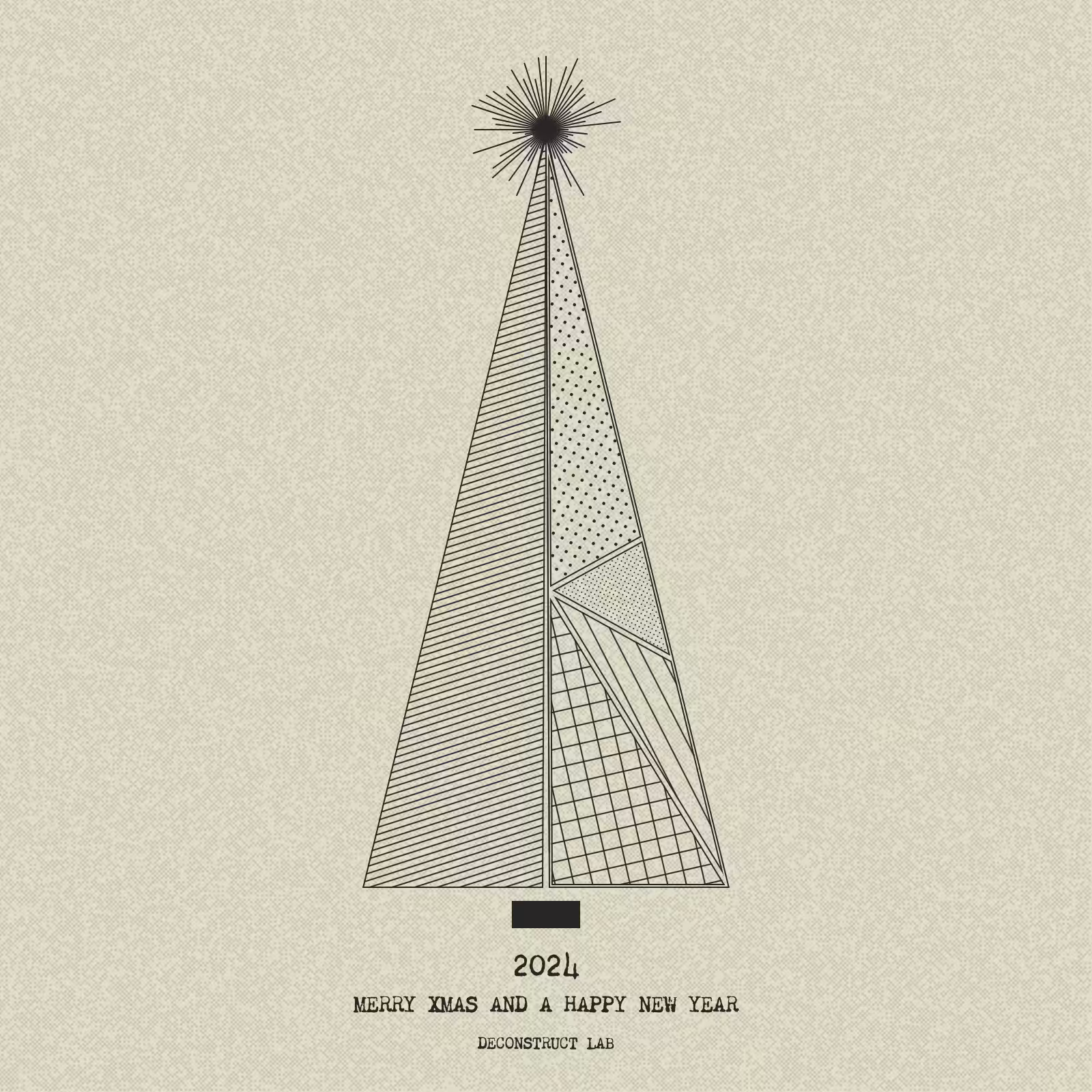 Have Yourself a Merry Little Geometric Tree #283