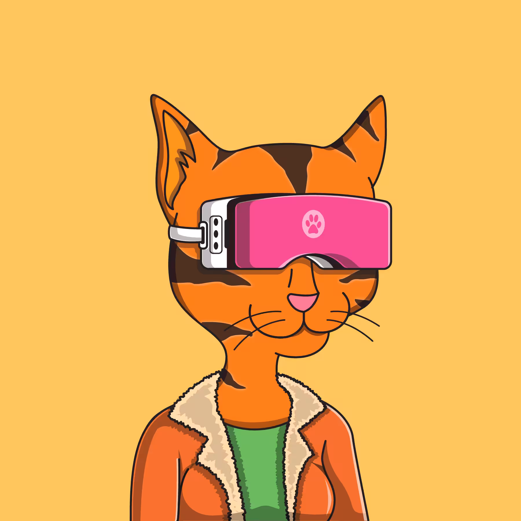 Girl Cat #528