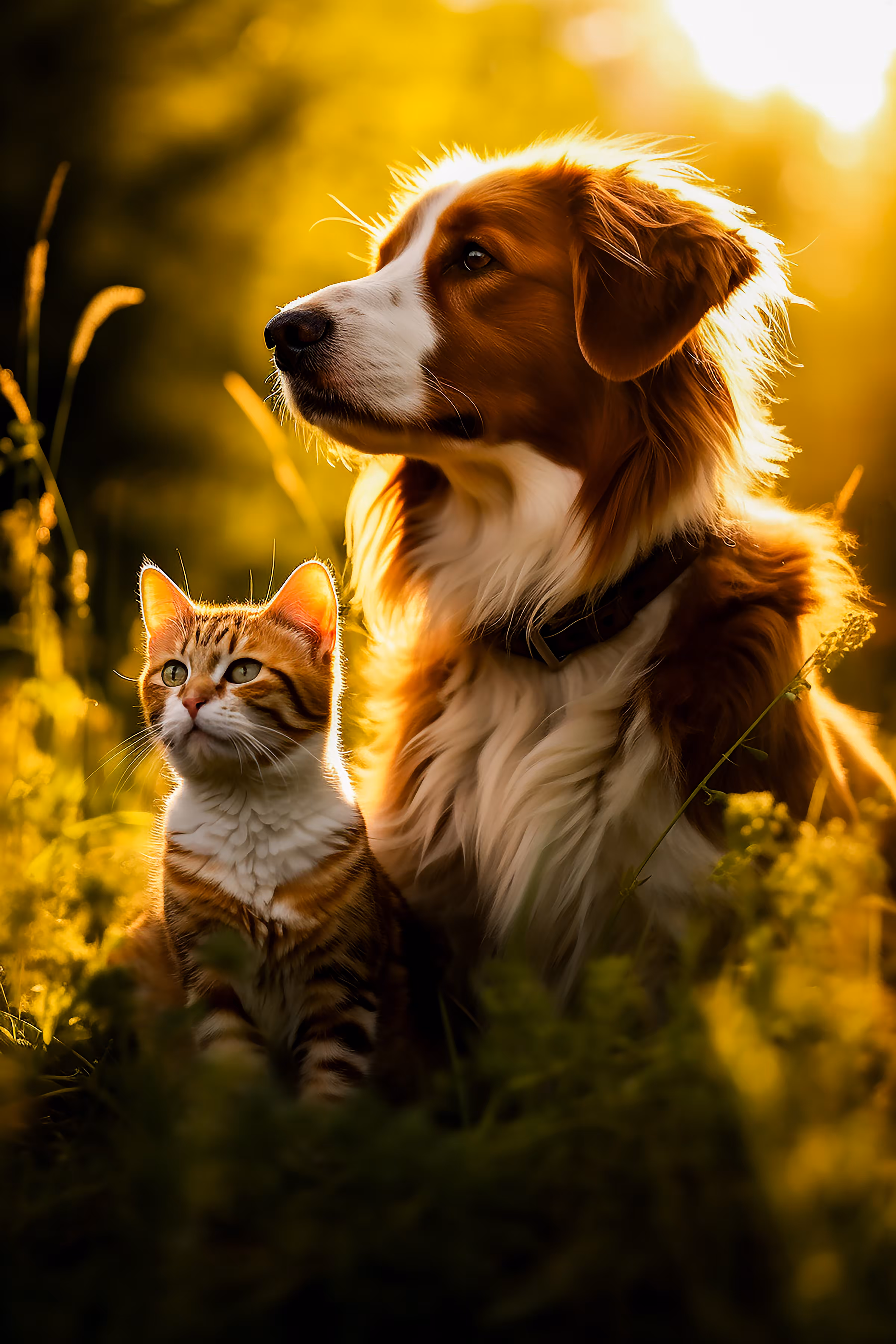 Cat And Dog Nobility