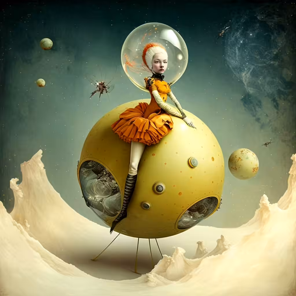 Surreal Oddities #31 (Space Parody)
