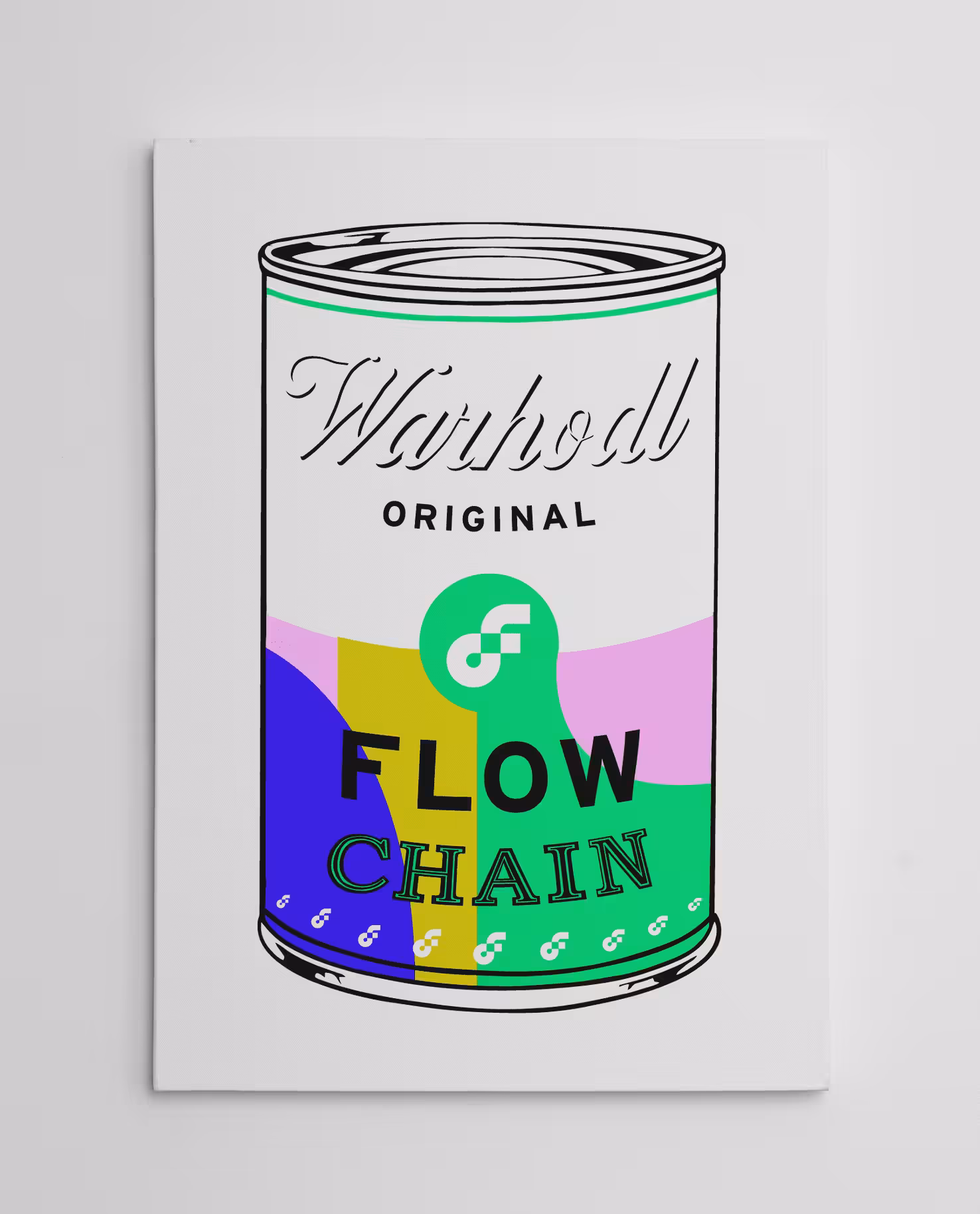 WARHODL Artist Proof – Flow Blockchain Can 1/1