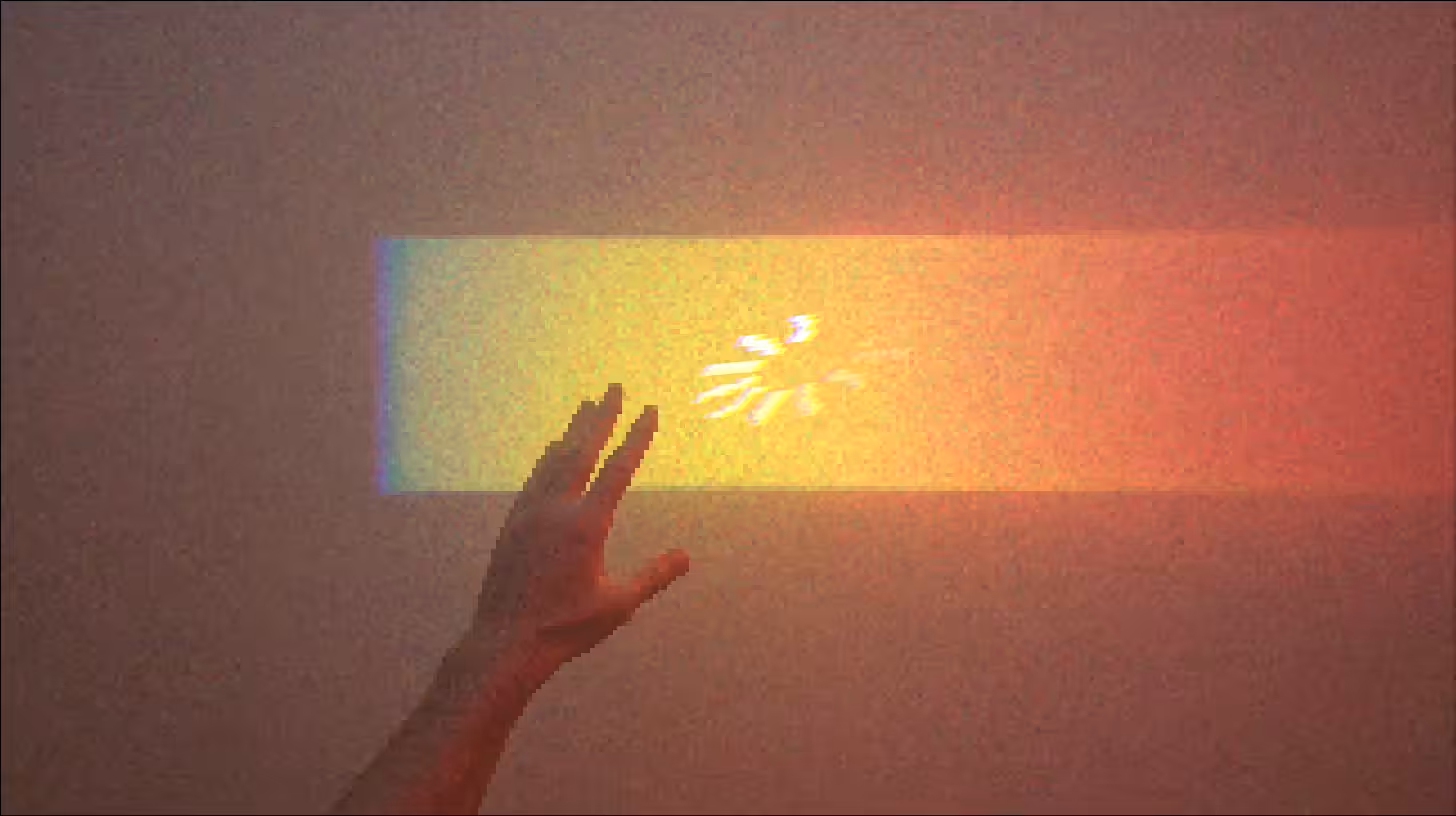Touch the color