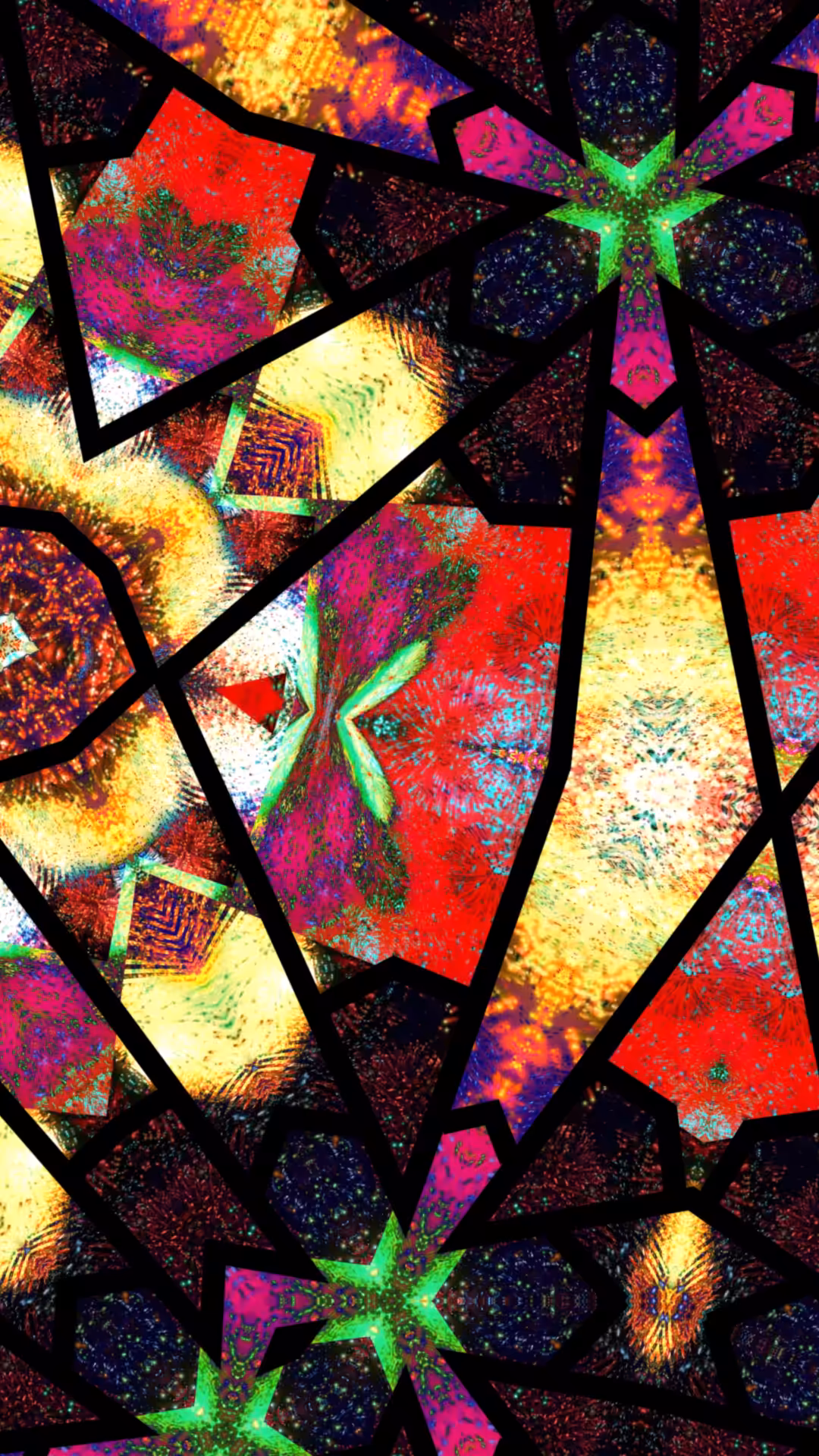 Cell Phone Vitray #020