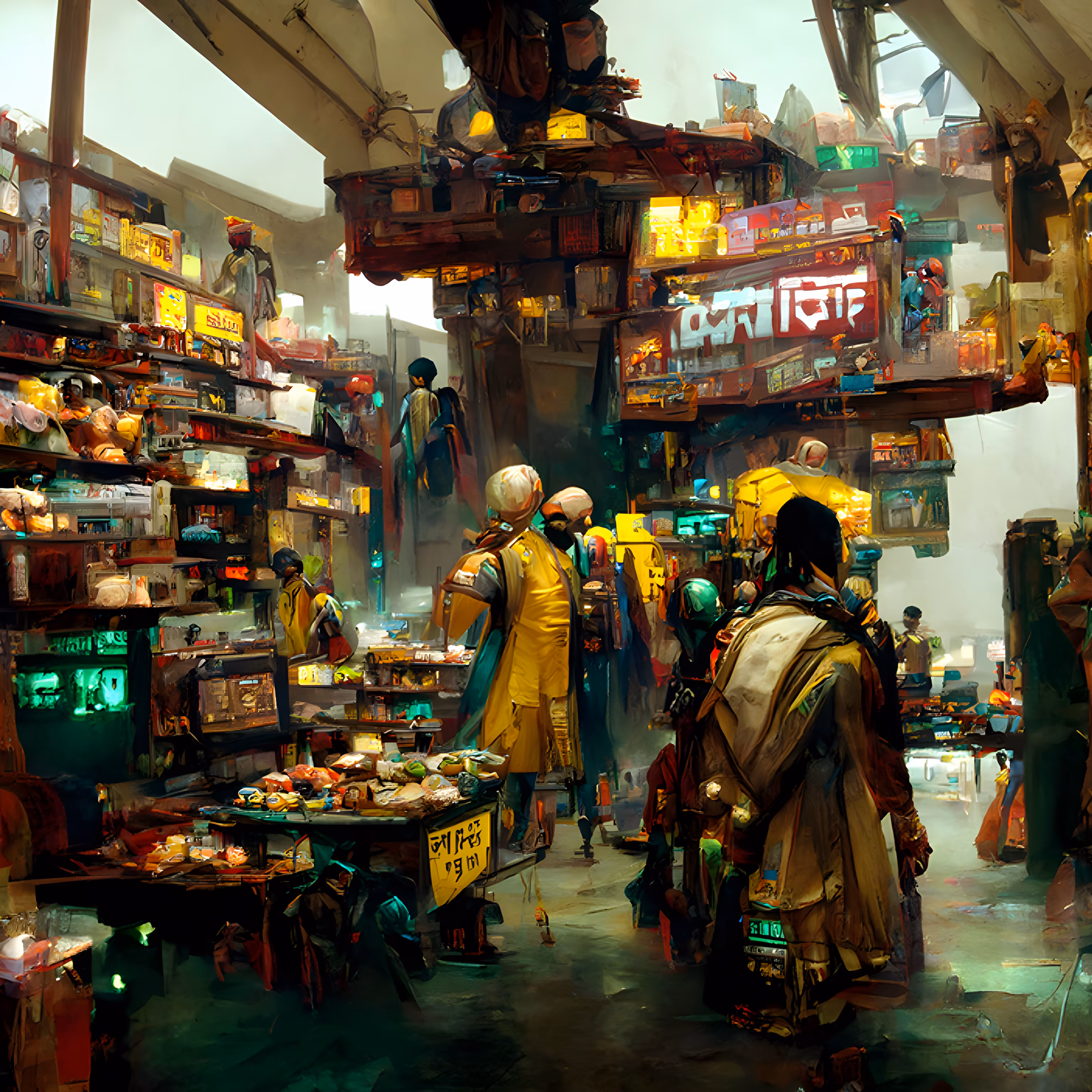 Indian Cyberpunk Market
