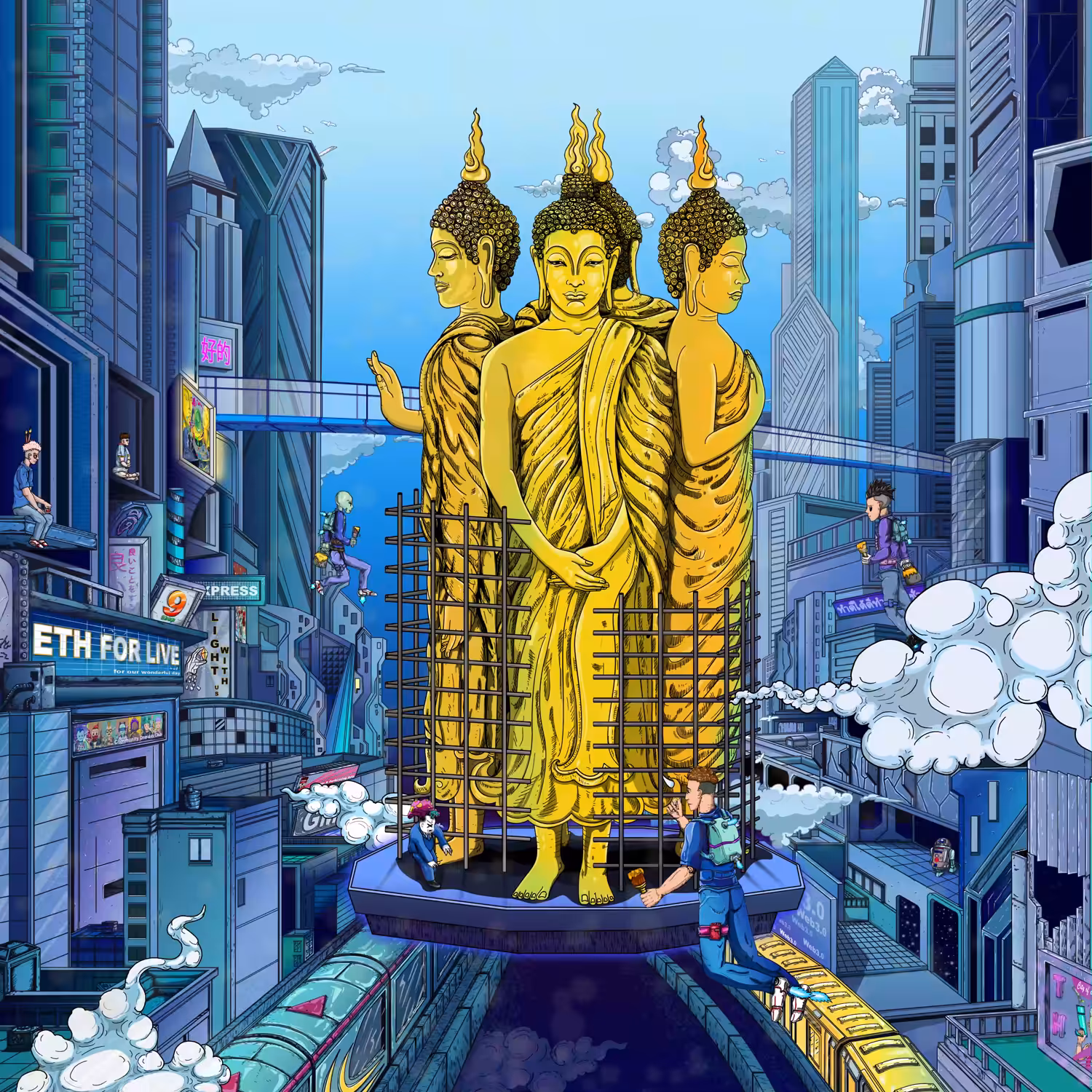 The realms of existence.