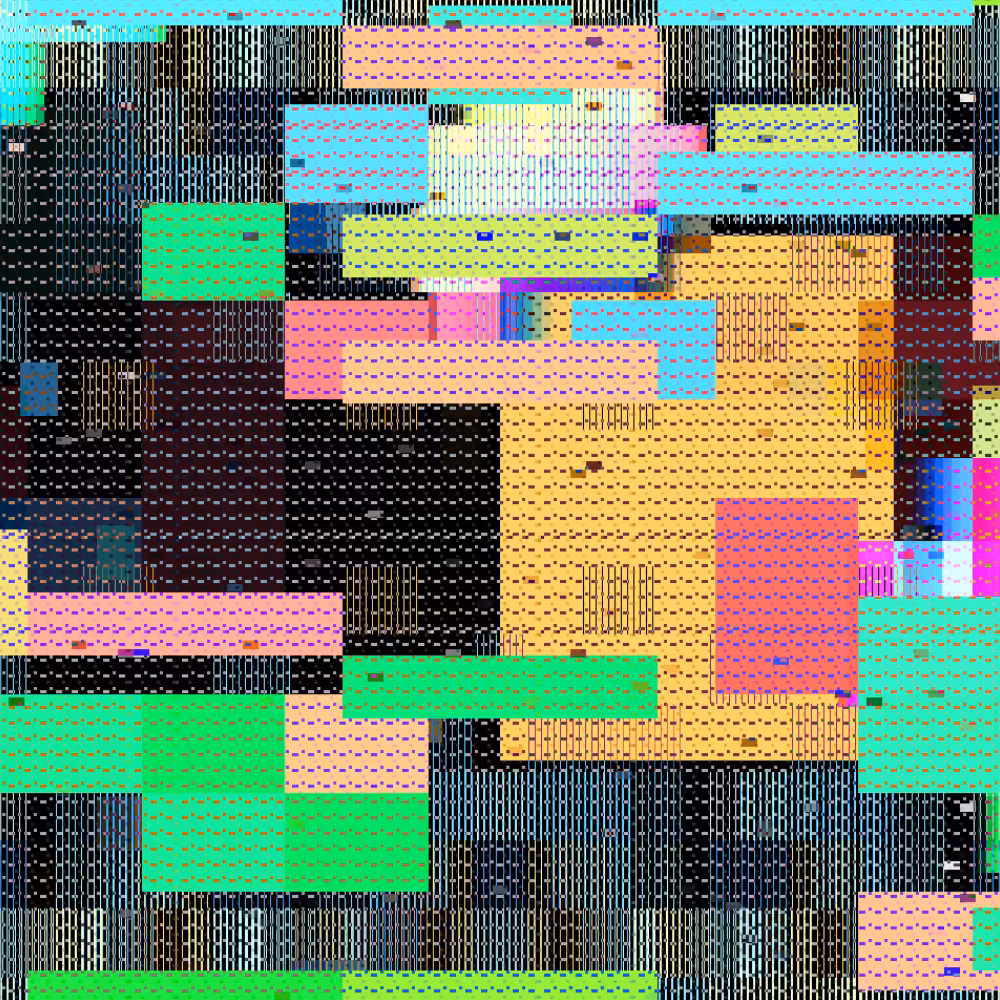 A Pixelated Dream Accumulations #13