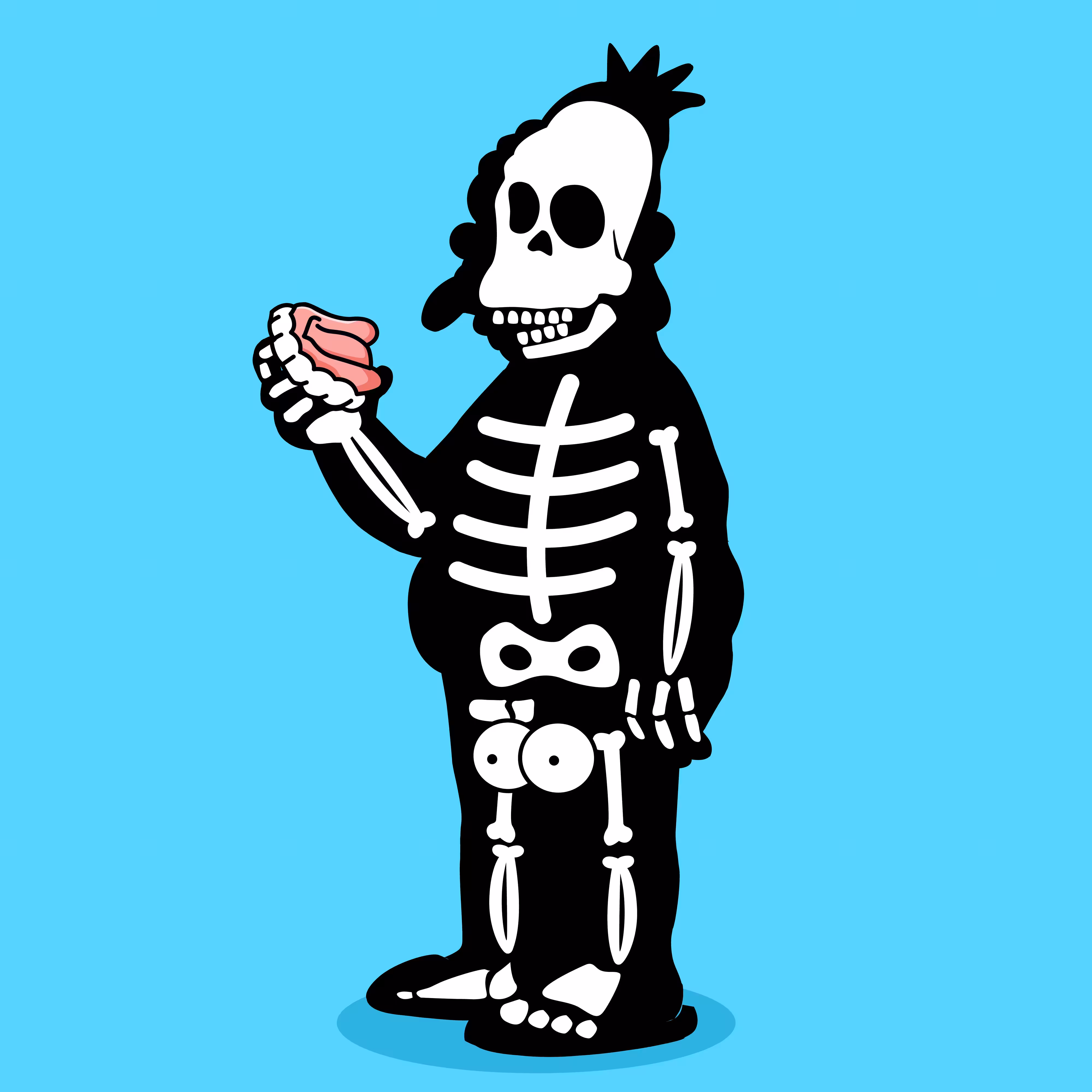 Ballseyes Series - PFP Collectibles: GrandpaBalls Xray #49