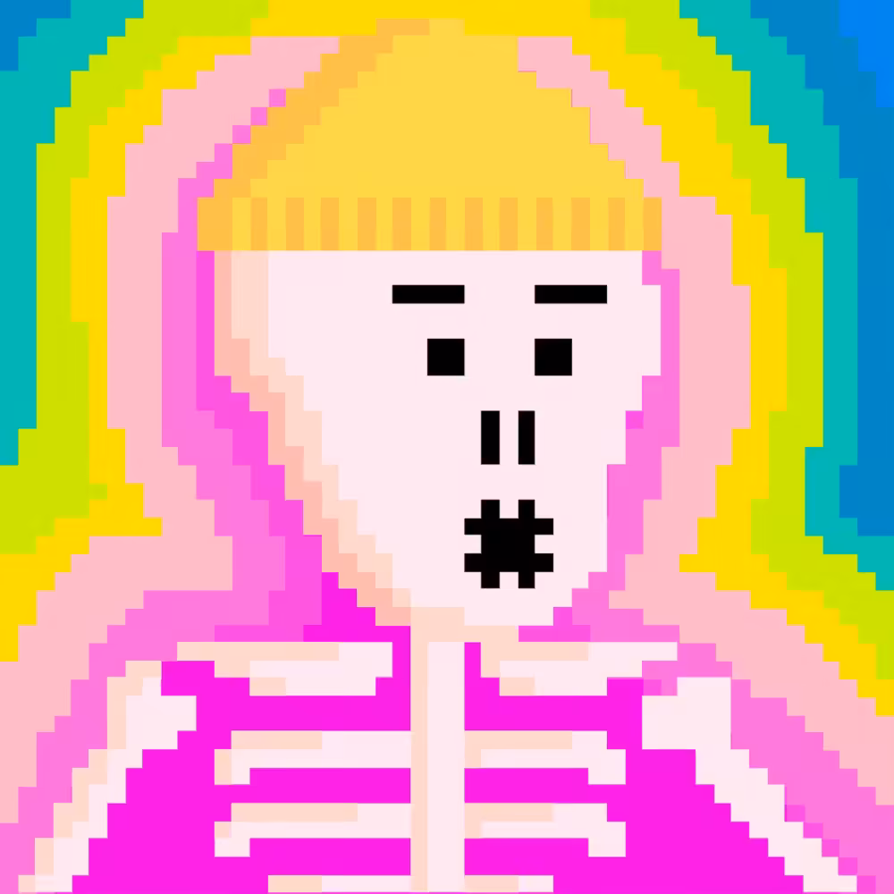 PIXEL SKULLETTI 1 #189