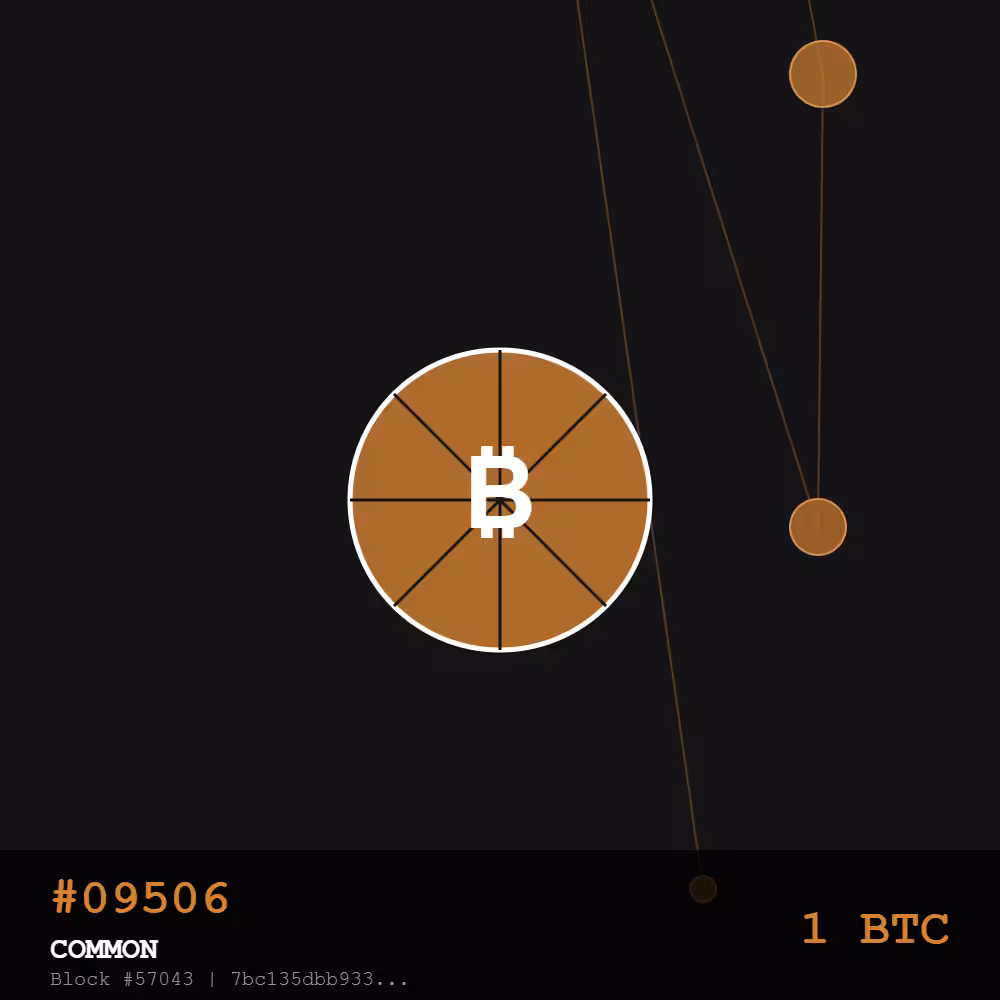 Bitcoin Pizza Genesis: 10K — COMMON Edition | May 22, 2010 - The Day Everything Changed