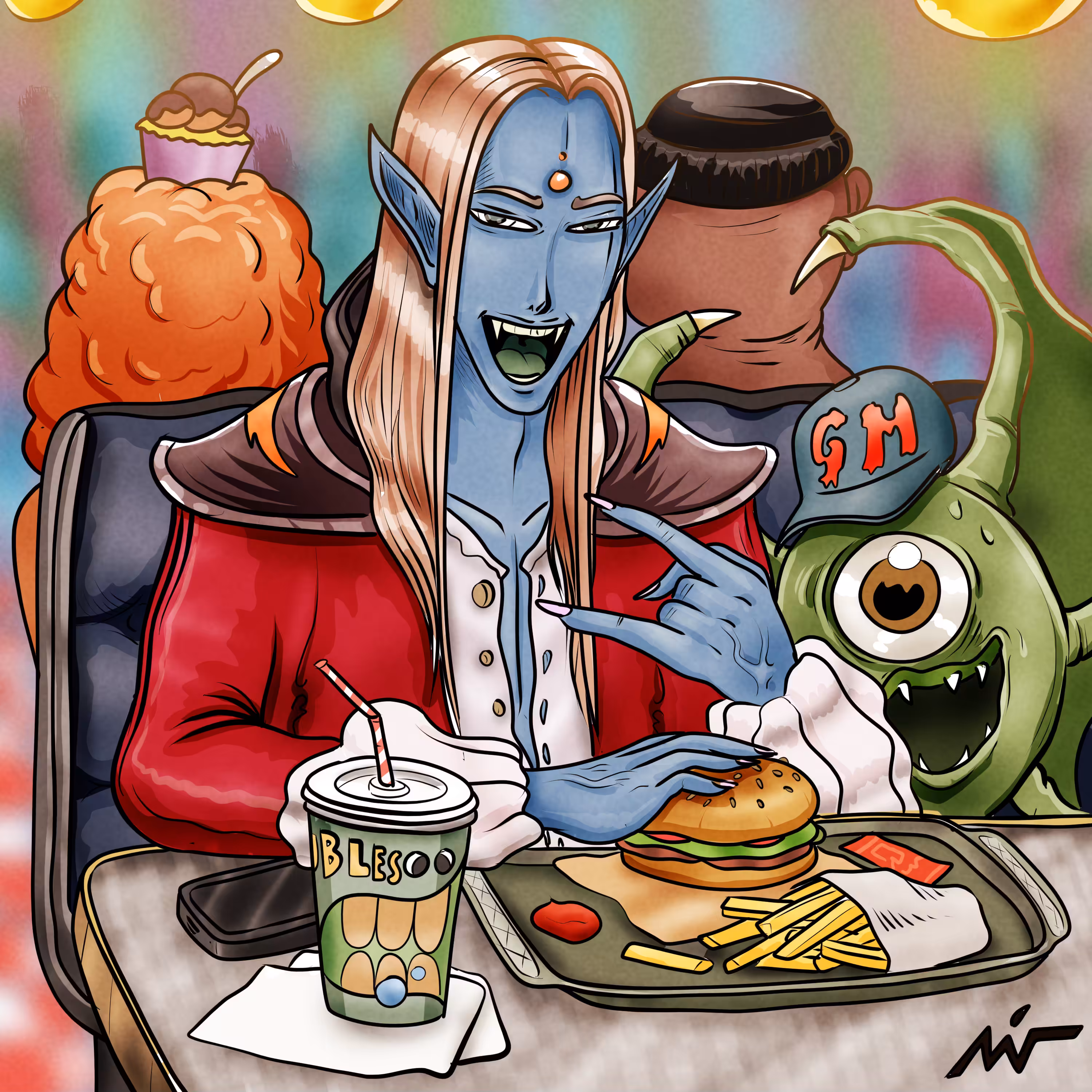 Dracula's Burger