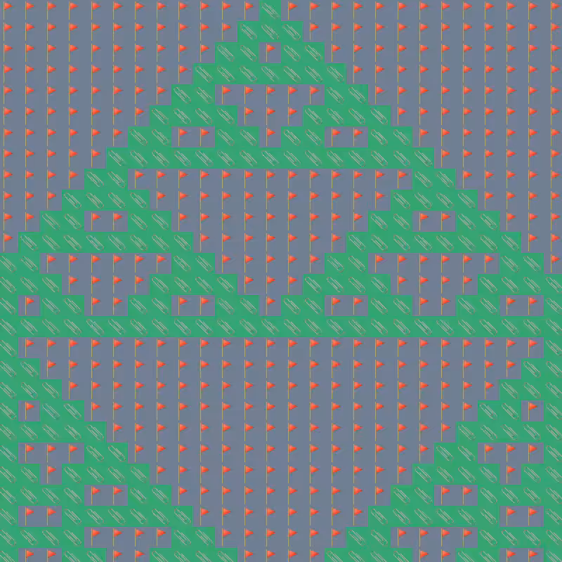 Elementary Cellular Emoji Automata #471