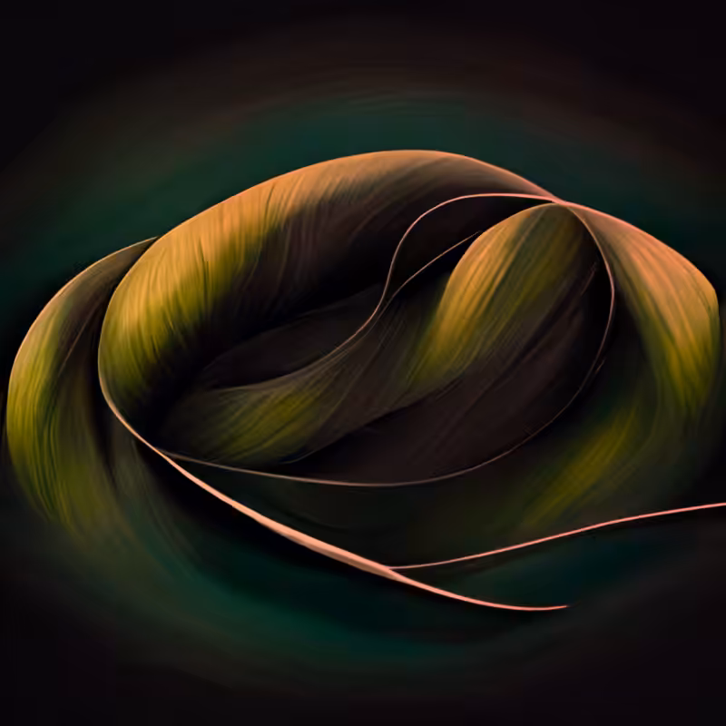 AI wavy hair #9